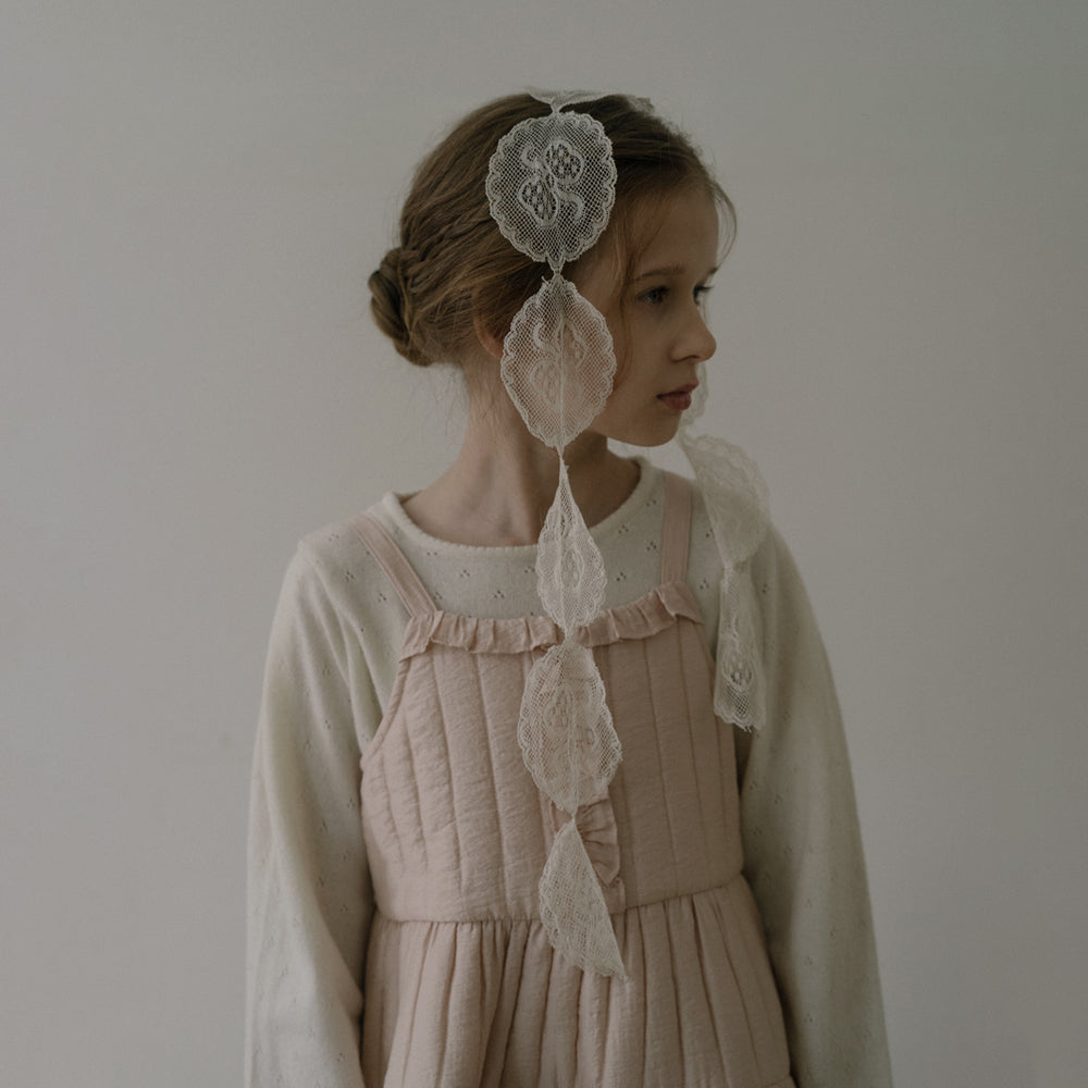 Girls Pink Padded Dress