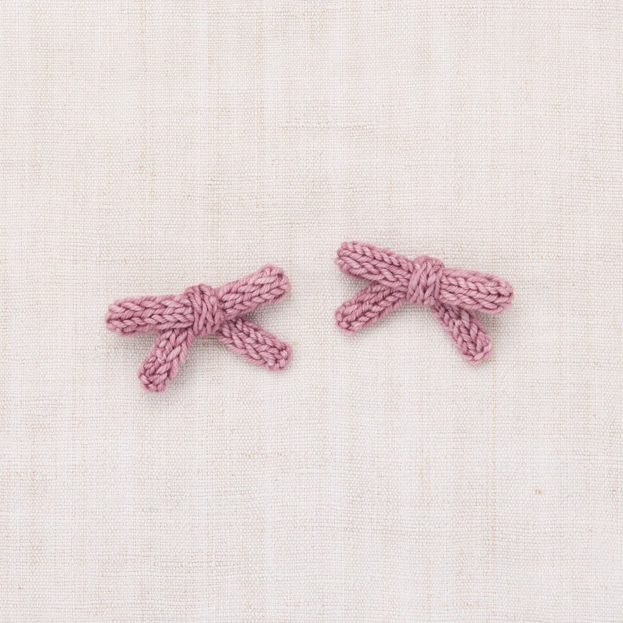 Girls Pink Bow Hair Clips