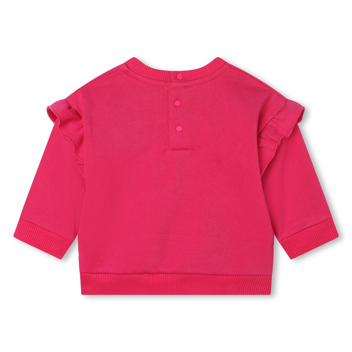 Baby Girls Pink Logo Sweatshirt