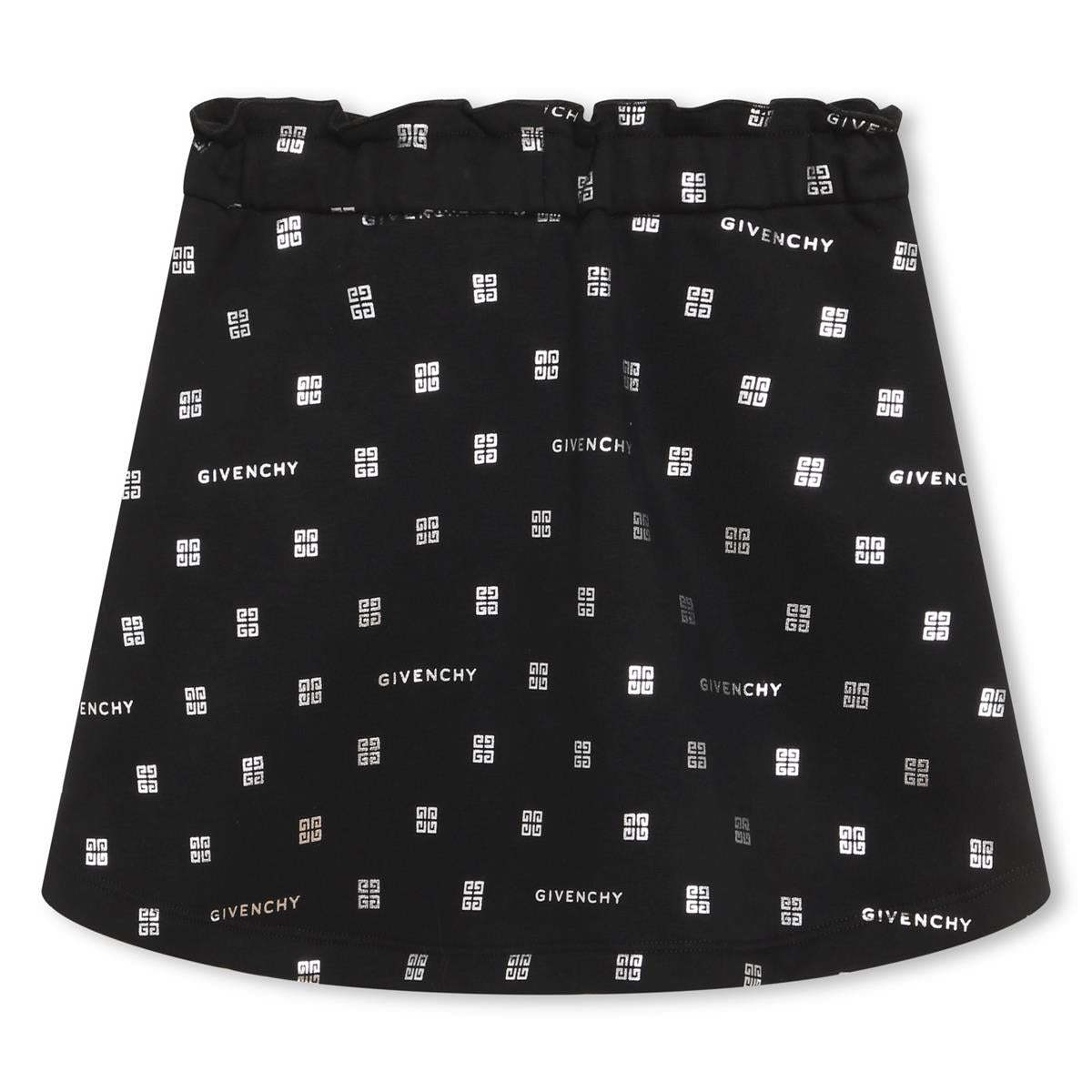 Girls Black Logo Skirt