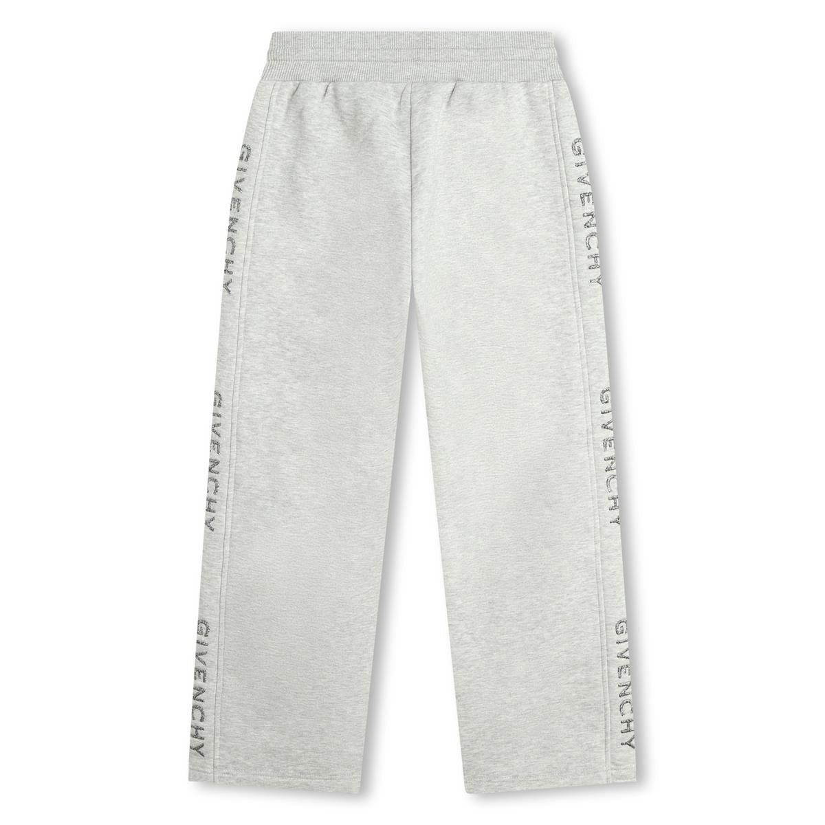 Girls Grey Logo Trousers