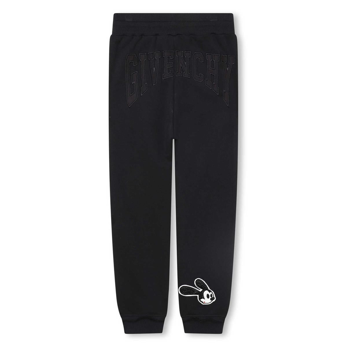 Girls Black Cotton Trousers