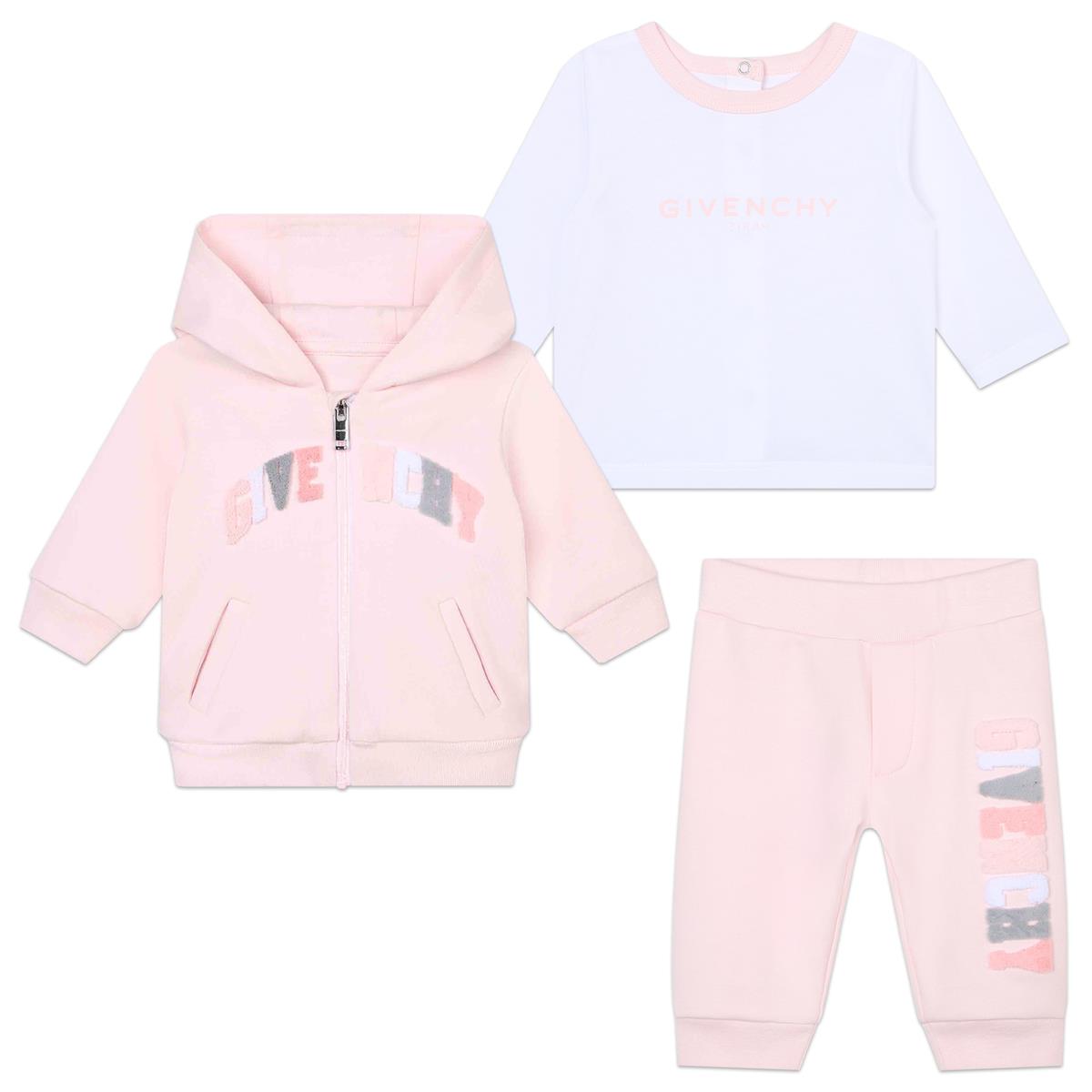 Baby Girls Pink Cotton Set