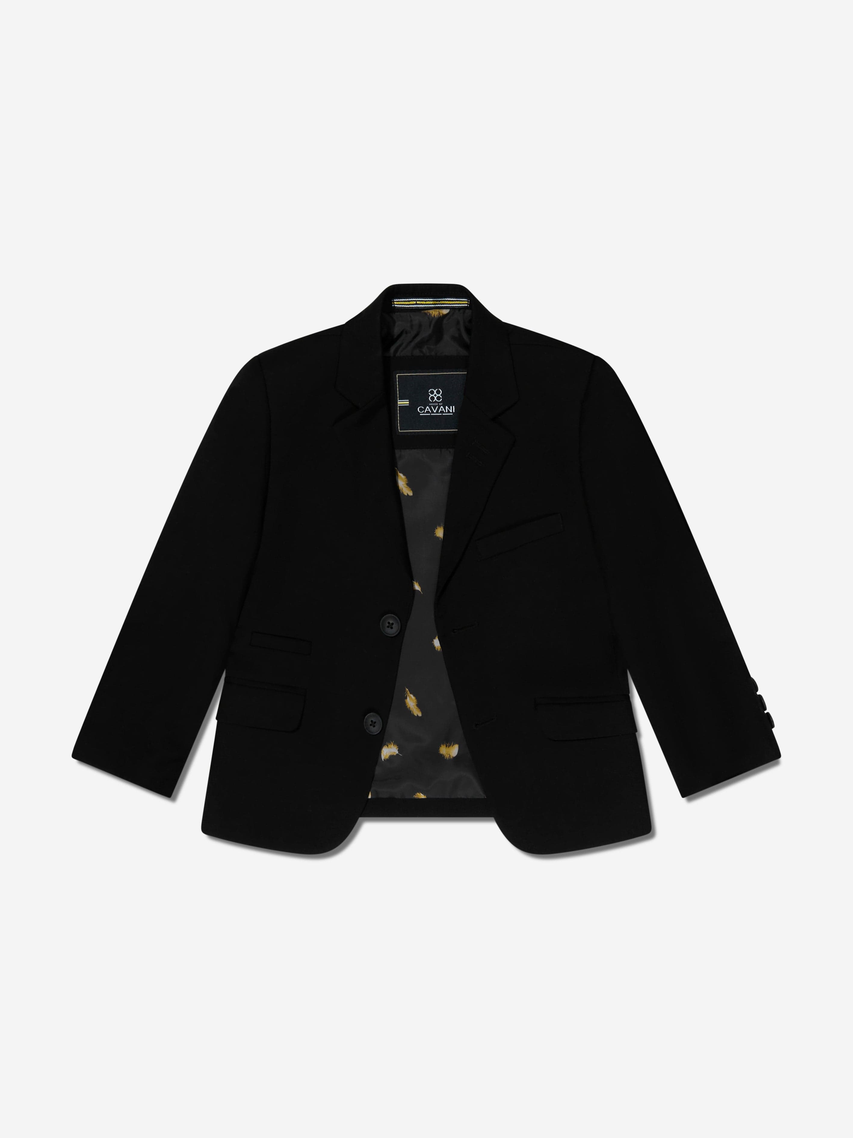 House Of Cavani Boys Marco Suit in Black