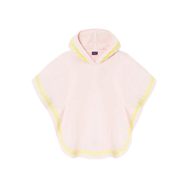 Girls Light Pink Hooded Top