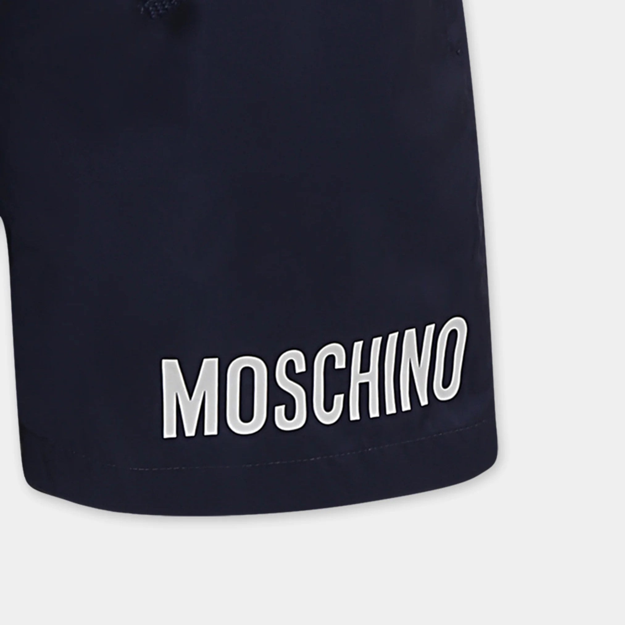 Boys Navy Logo Swim Shorts