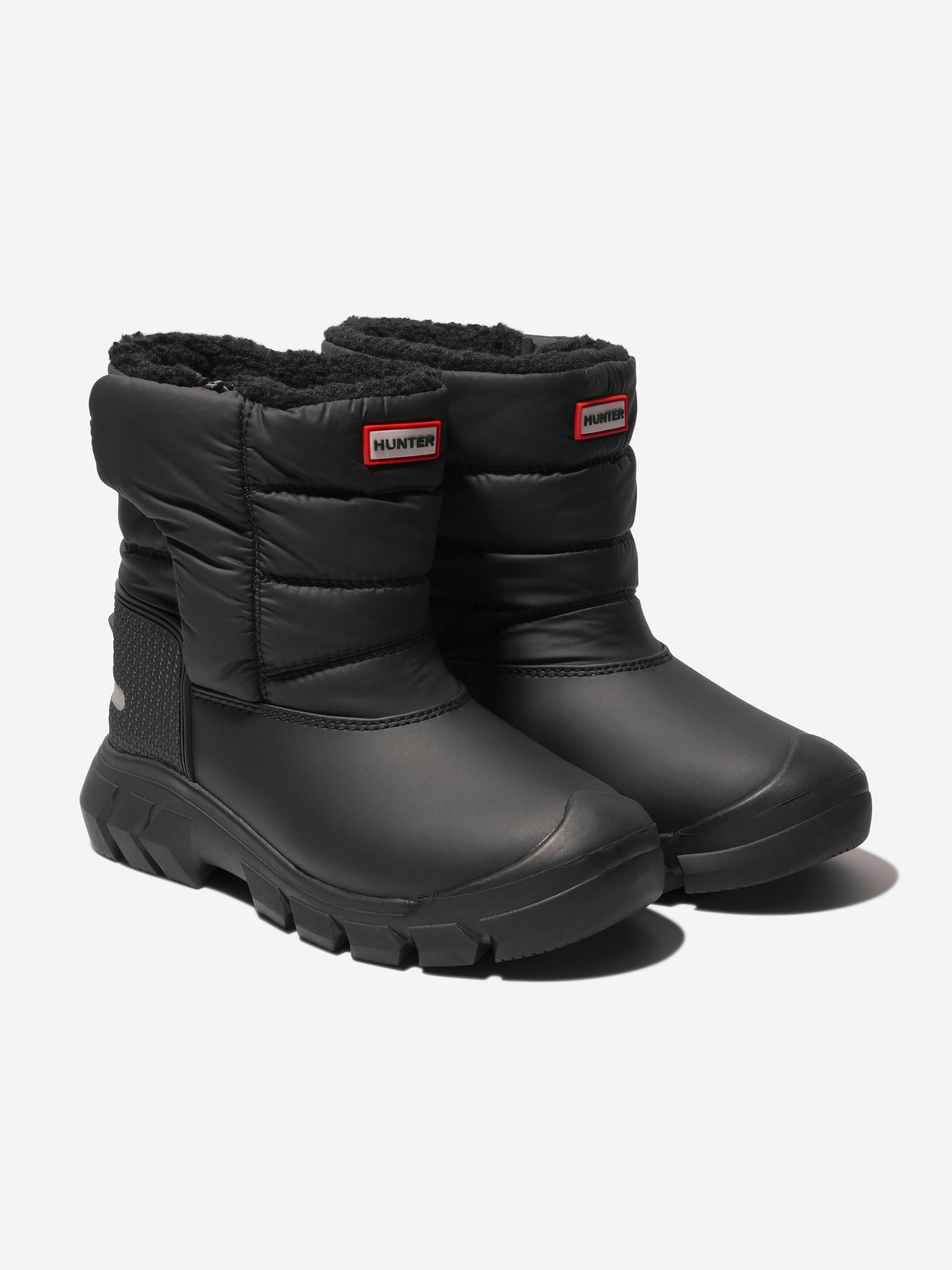 Kids Intrepid Snow Boots in Black