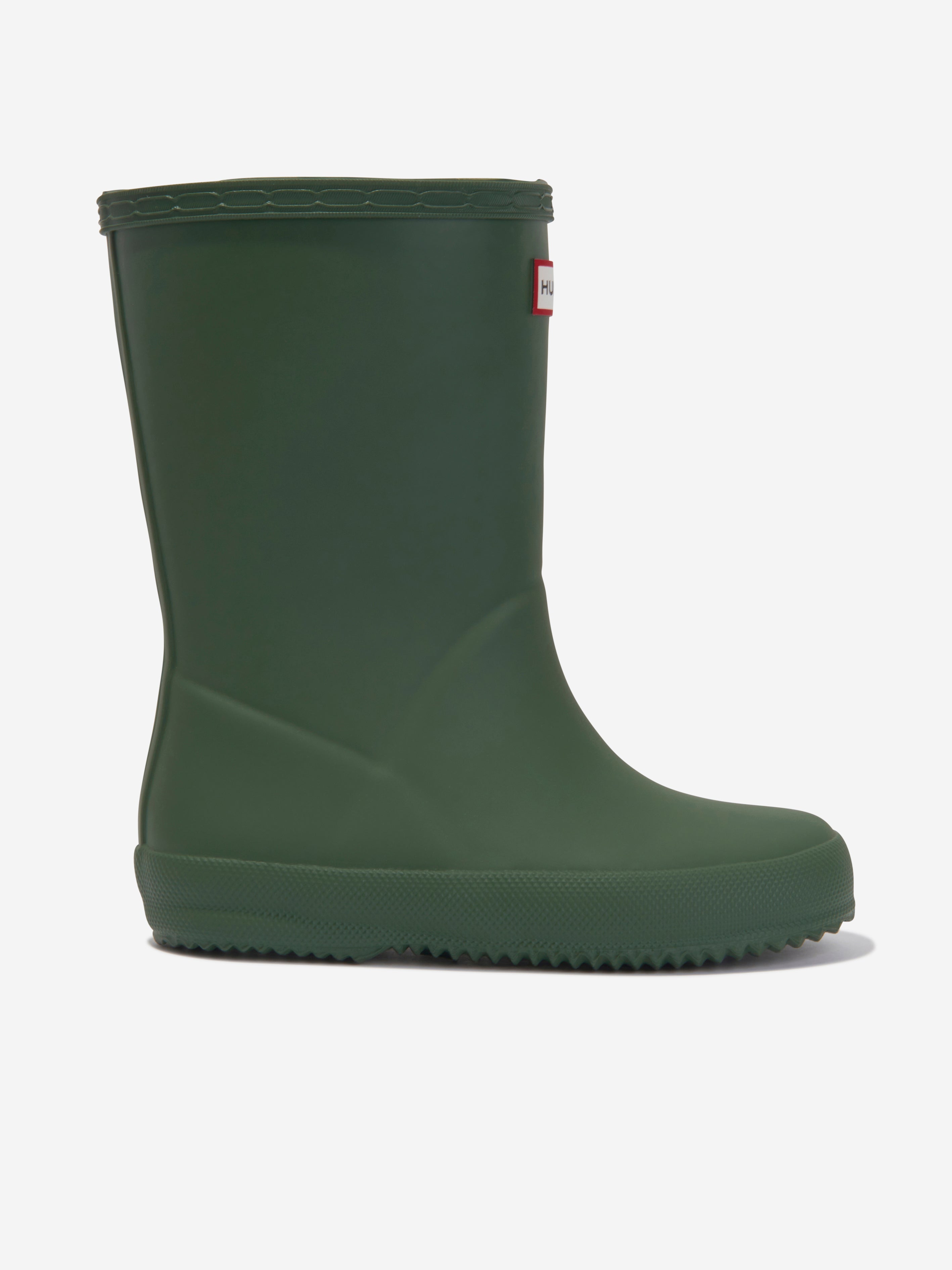 Kids Original First Classic Wellington Boots in Green