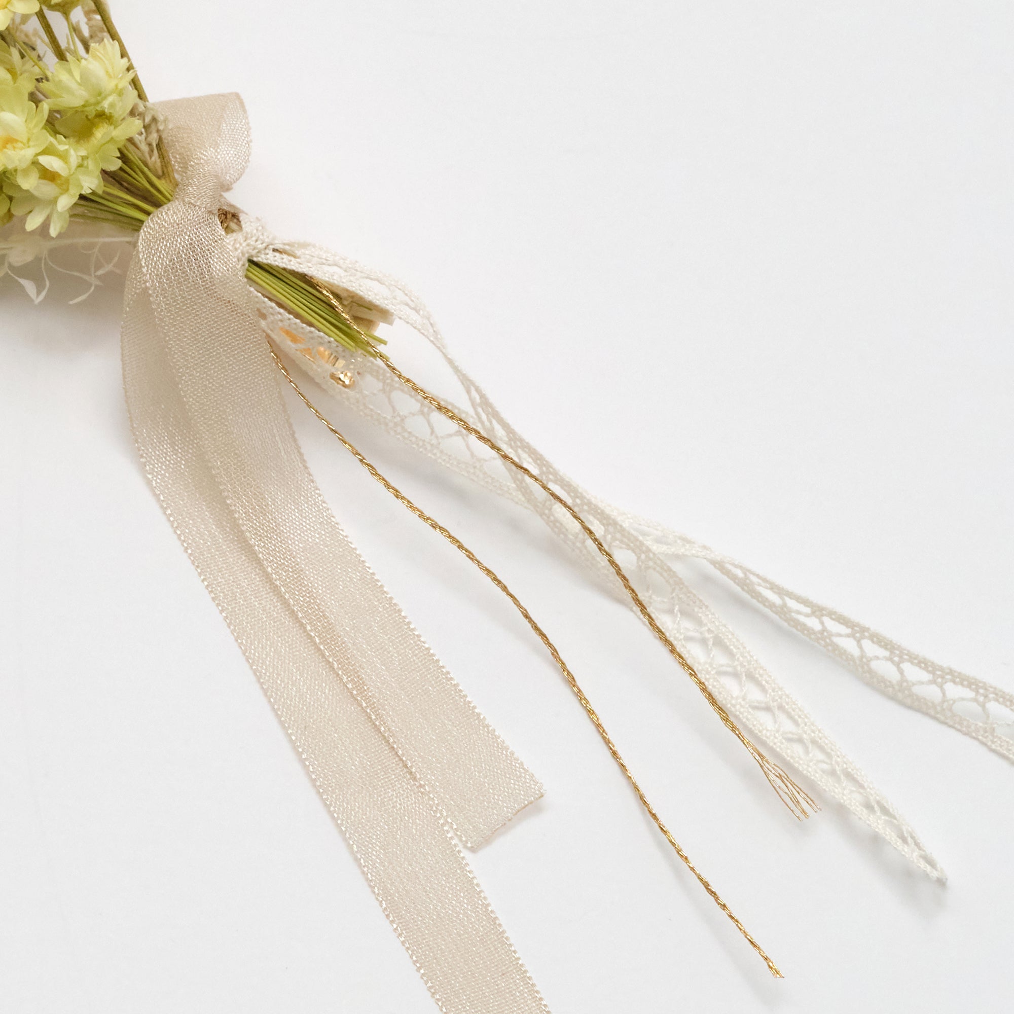 Girls Green Flower Hair Clips