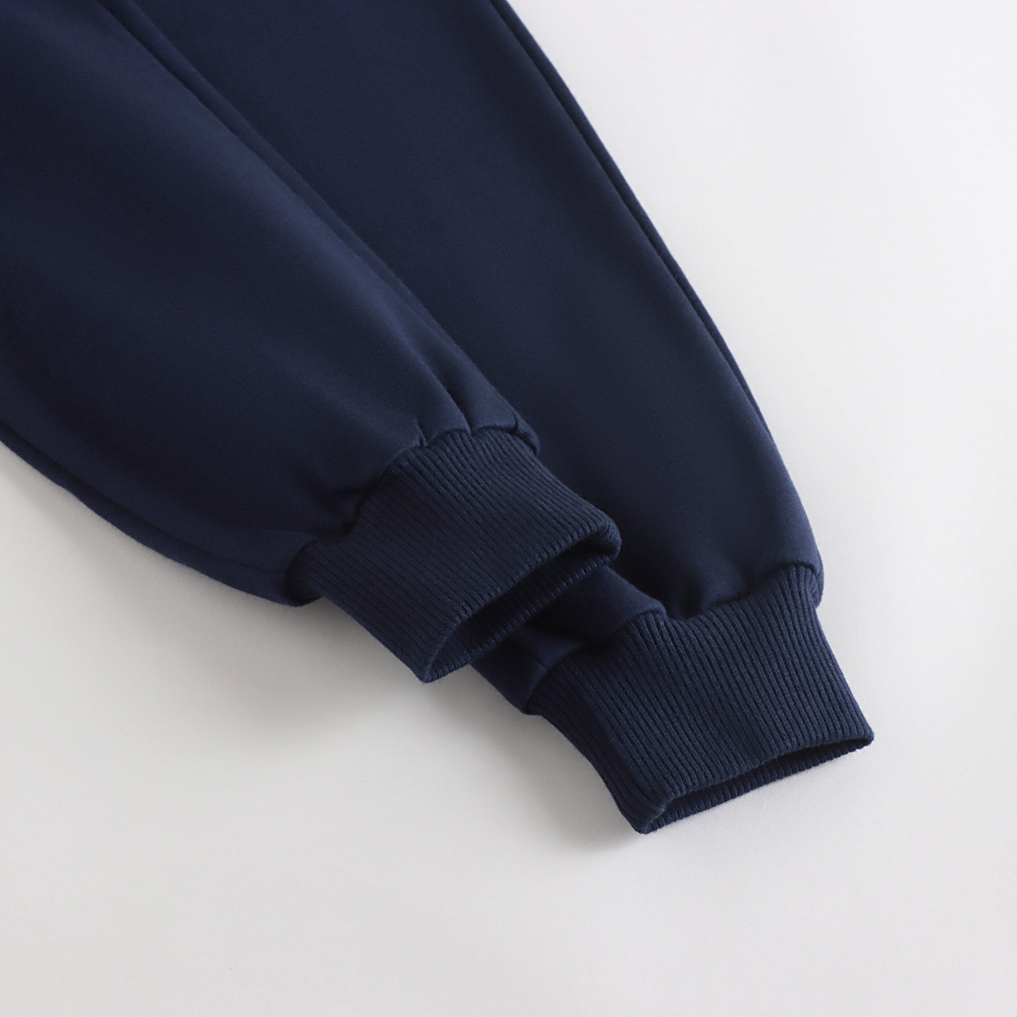 Boys & Girls Navy Bear Printed Cotton Trousers