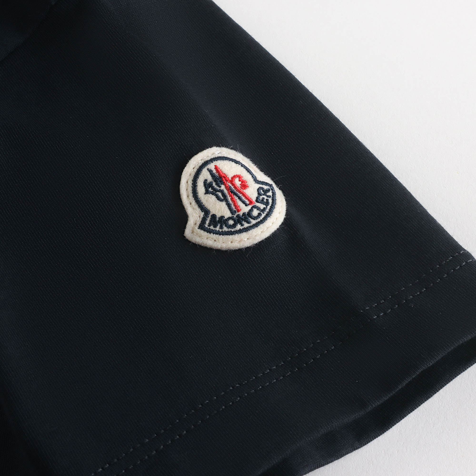 Boys Navy Logo Cotton T-Shirt