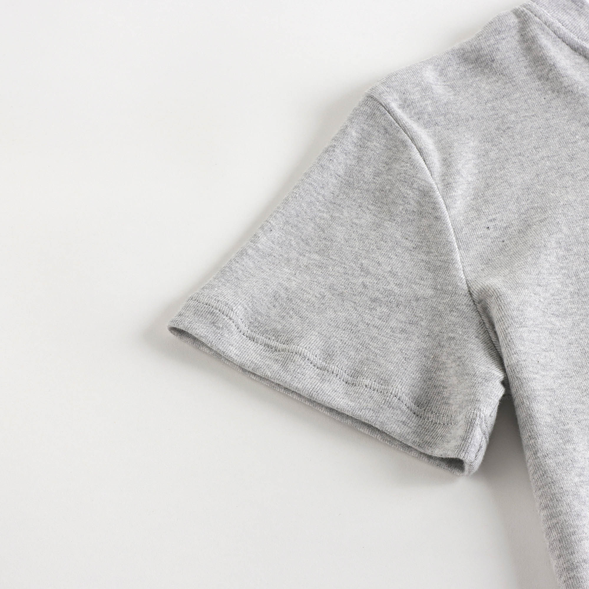 Boys Grey Logo Cotton T-Shirt