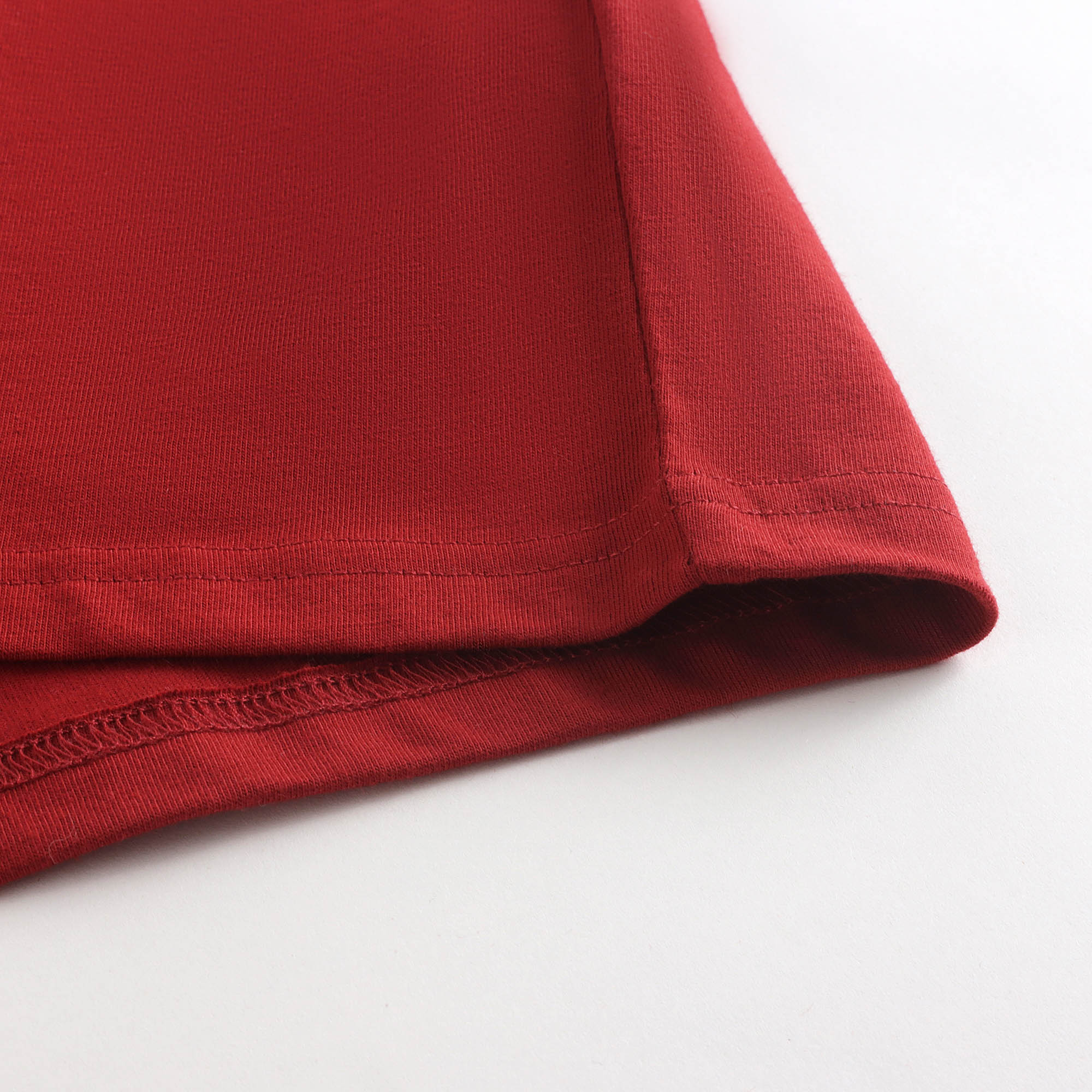 Boys Red Logo Cotton T-Shirt