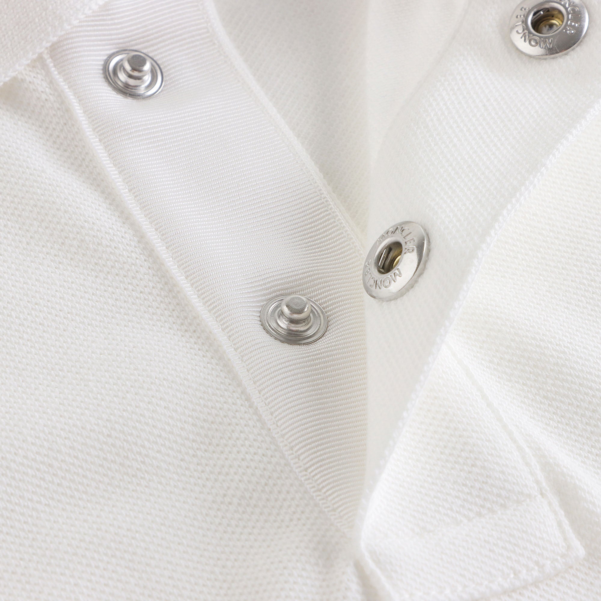 Boys White Cotton Polo Shirt