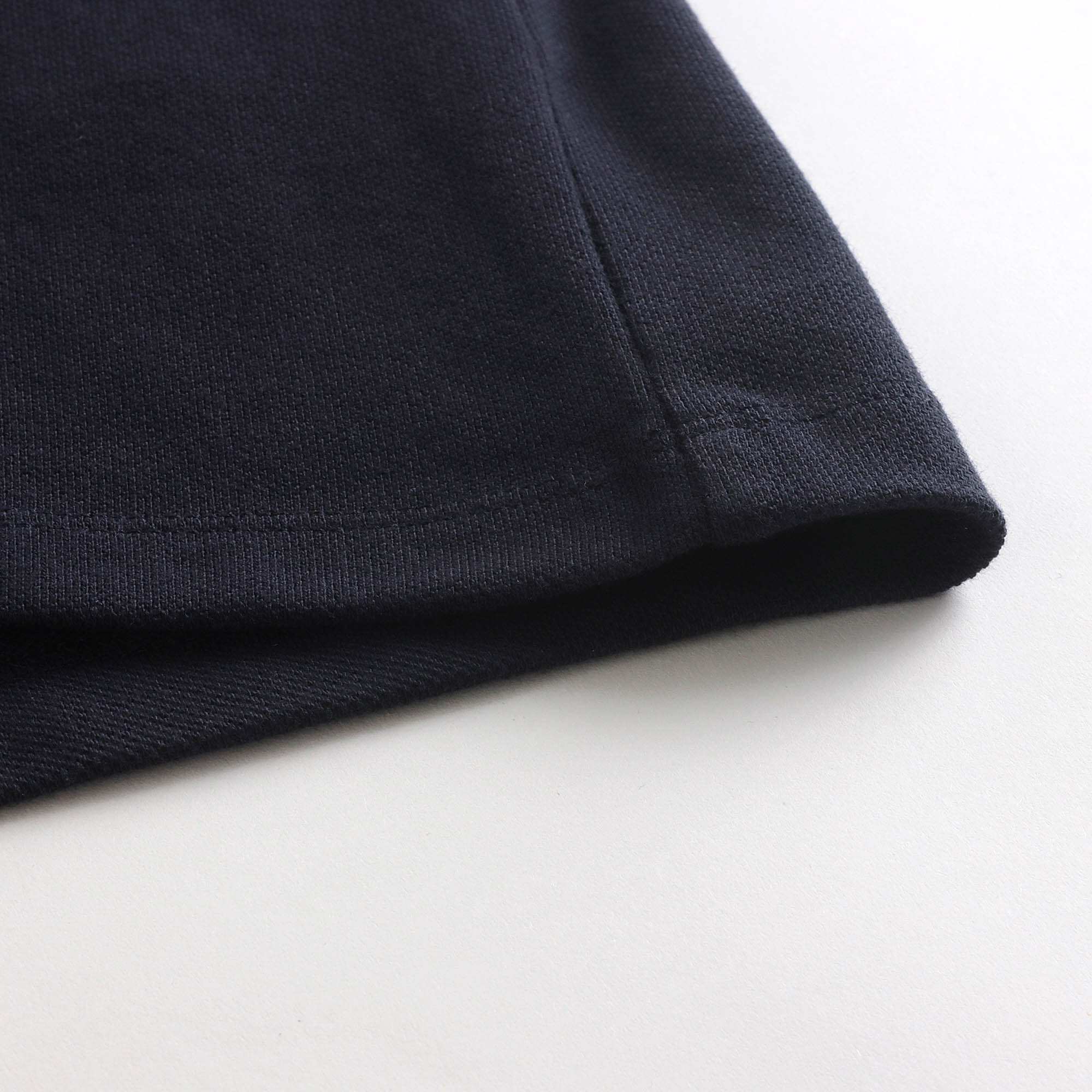 Boys Navy Logo Cotton Polo Shirt