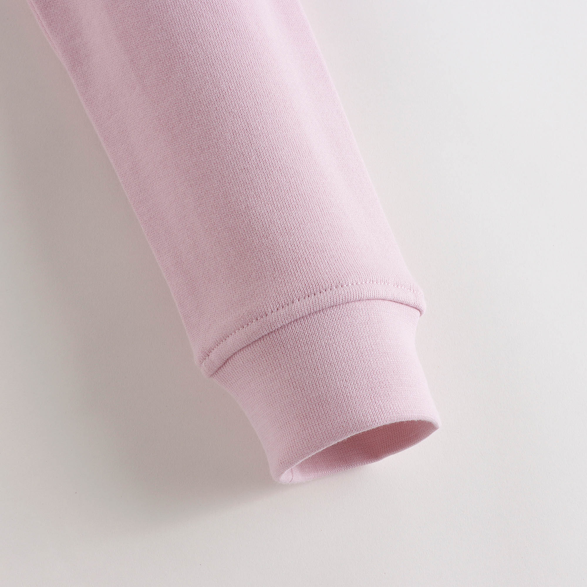 Girls White Logo Cotton Sweatshirt