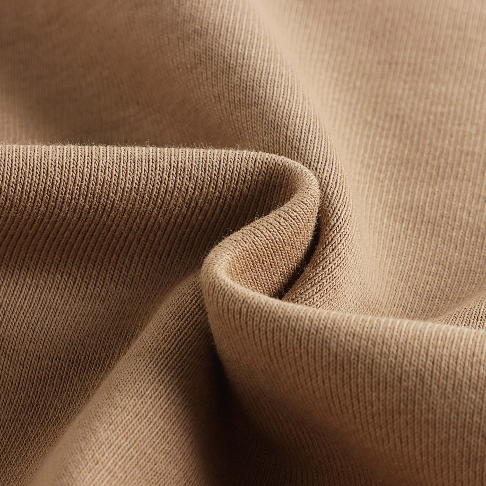 Boys Camel Cotton Sweatshirt