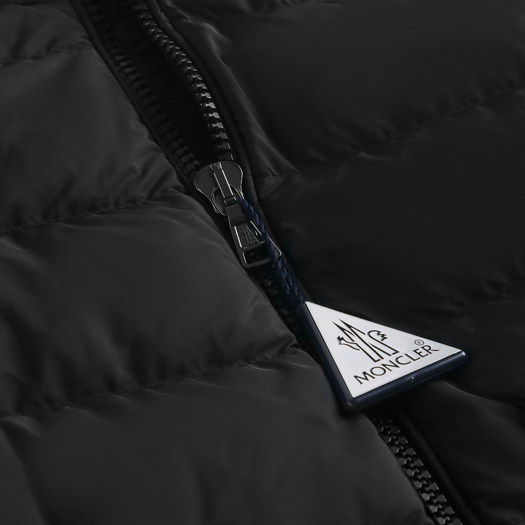 Boys Black"AREUM"Padded Down Jacket