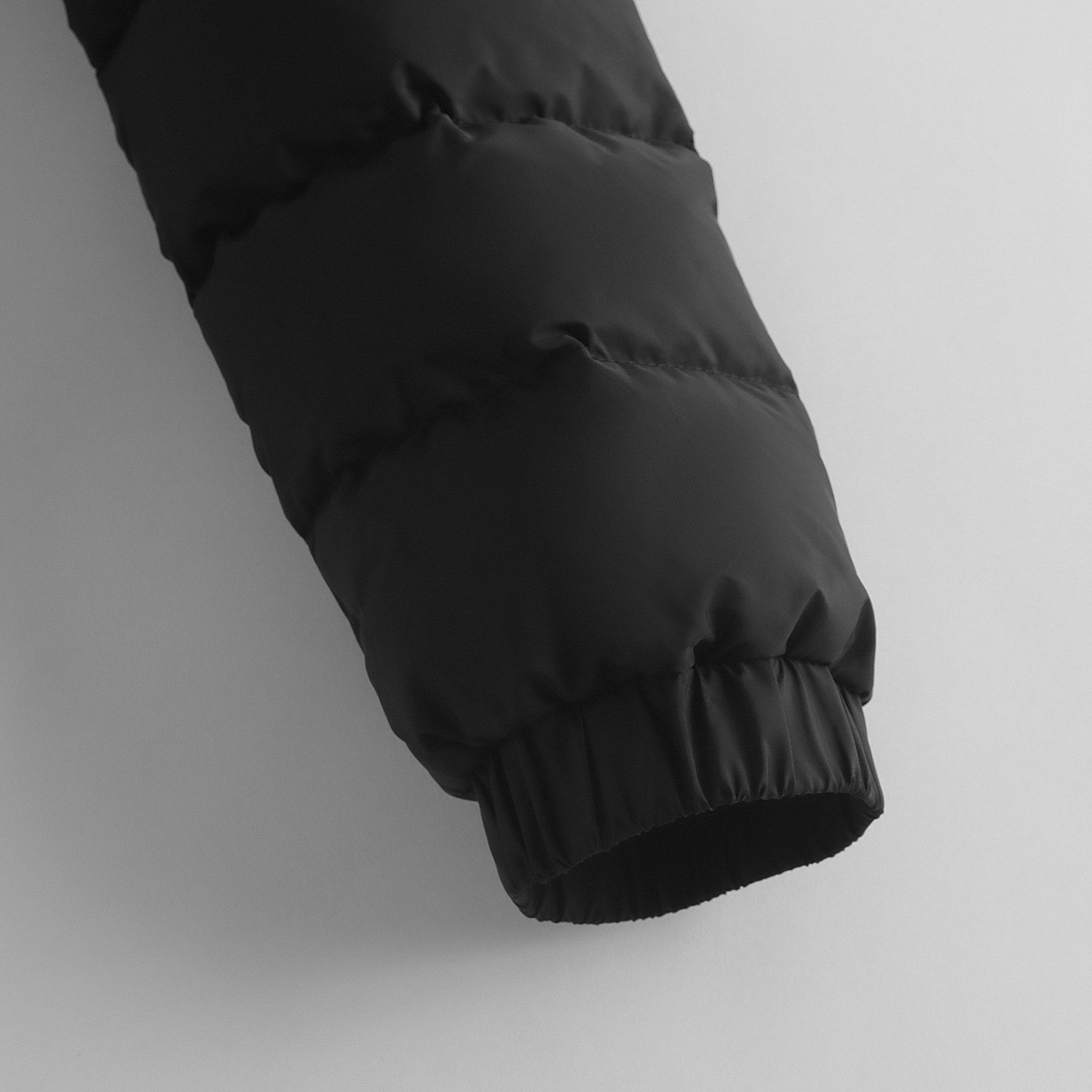 Boys Black"AREUM"Padded Down Jacket