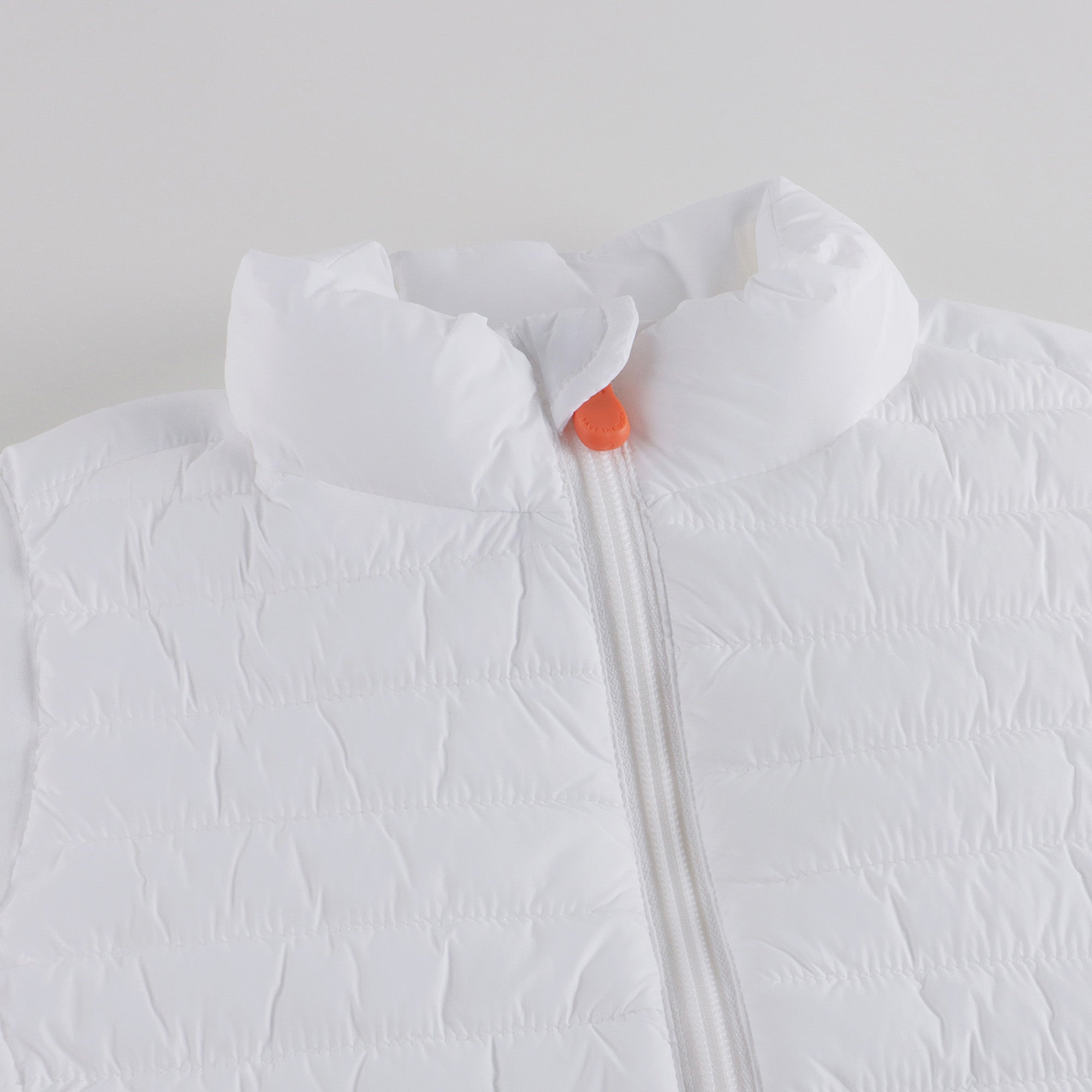 Boys & Girls White Padded Gilet