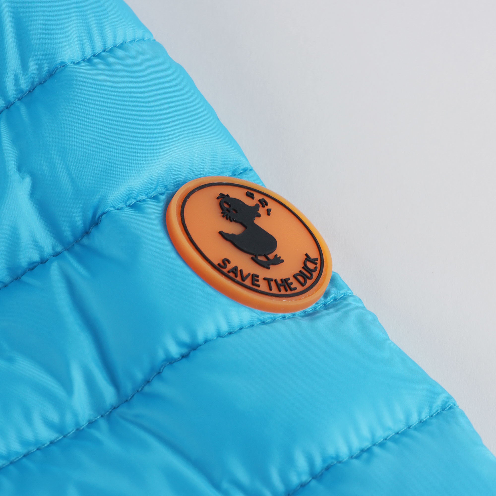 Boys & Girls Blue Hooded Padded Jacket