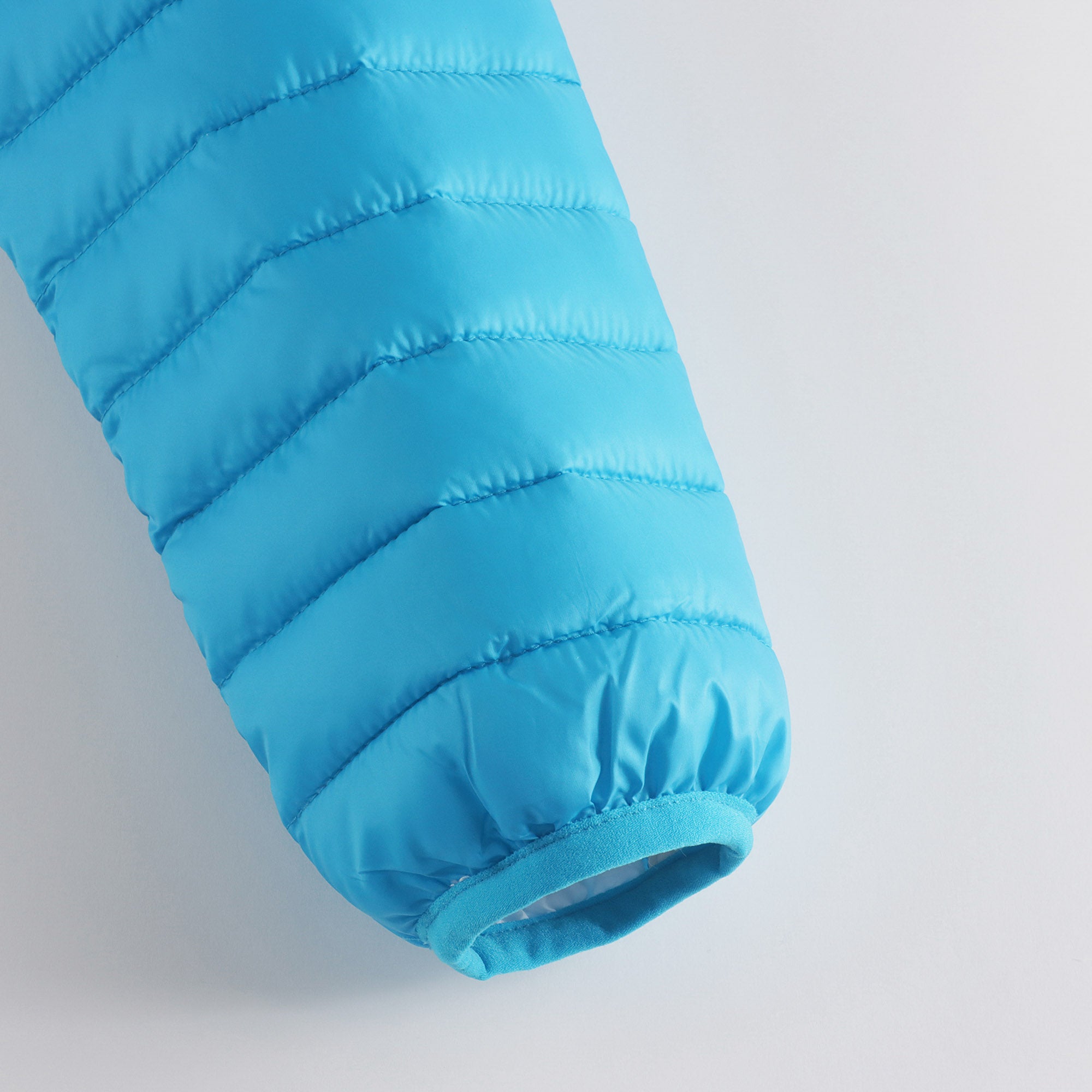 Boys & Girls Blue Hooded Padded Jacket