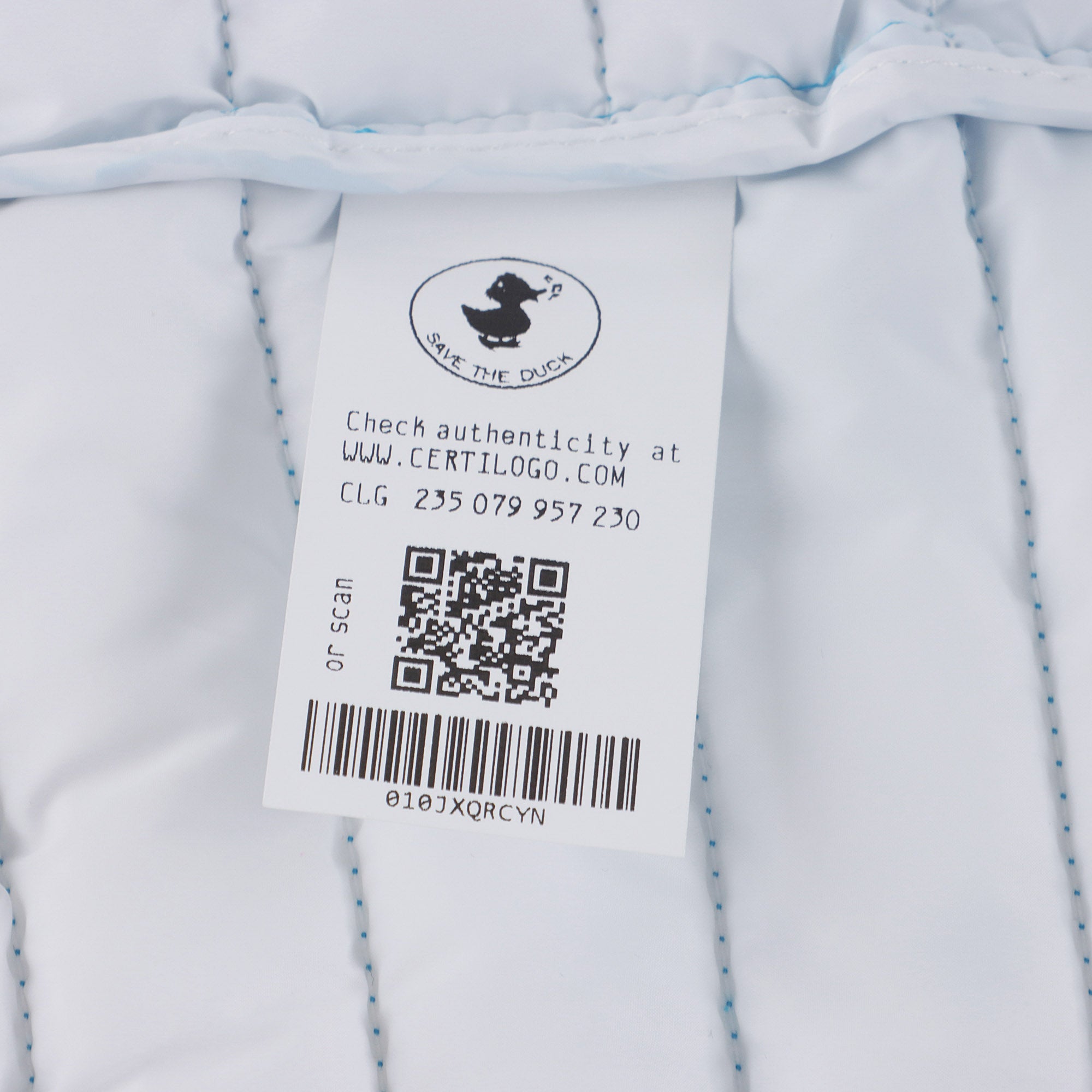 Boys & Girls Blue Hooded Padded Jacket