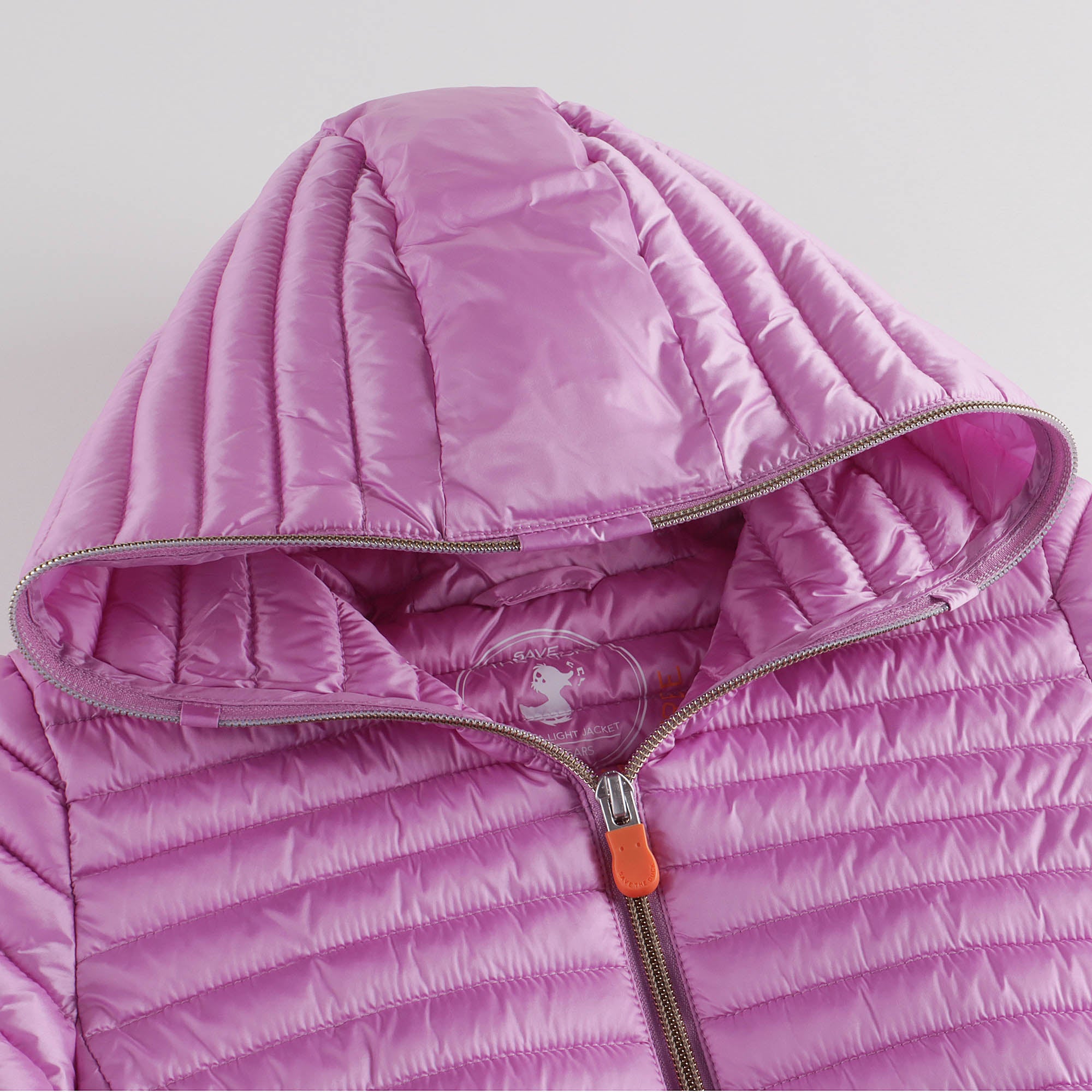 Boys & Girls Pink Hooded Padded Jacket