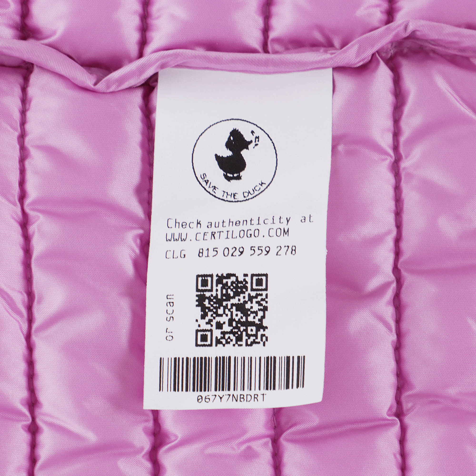 Boys & Girls Pink Hooded Padded Jacket