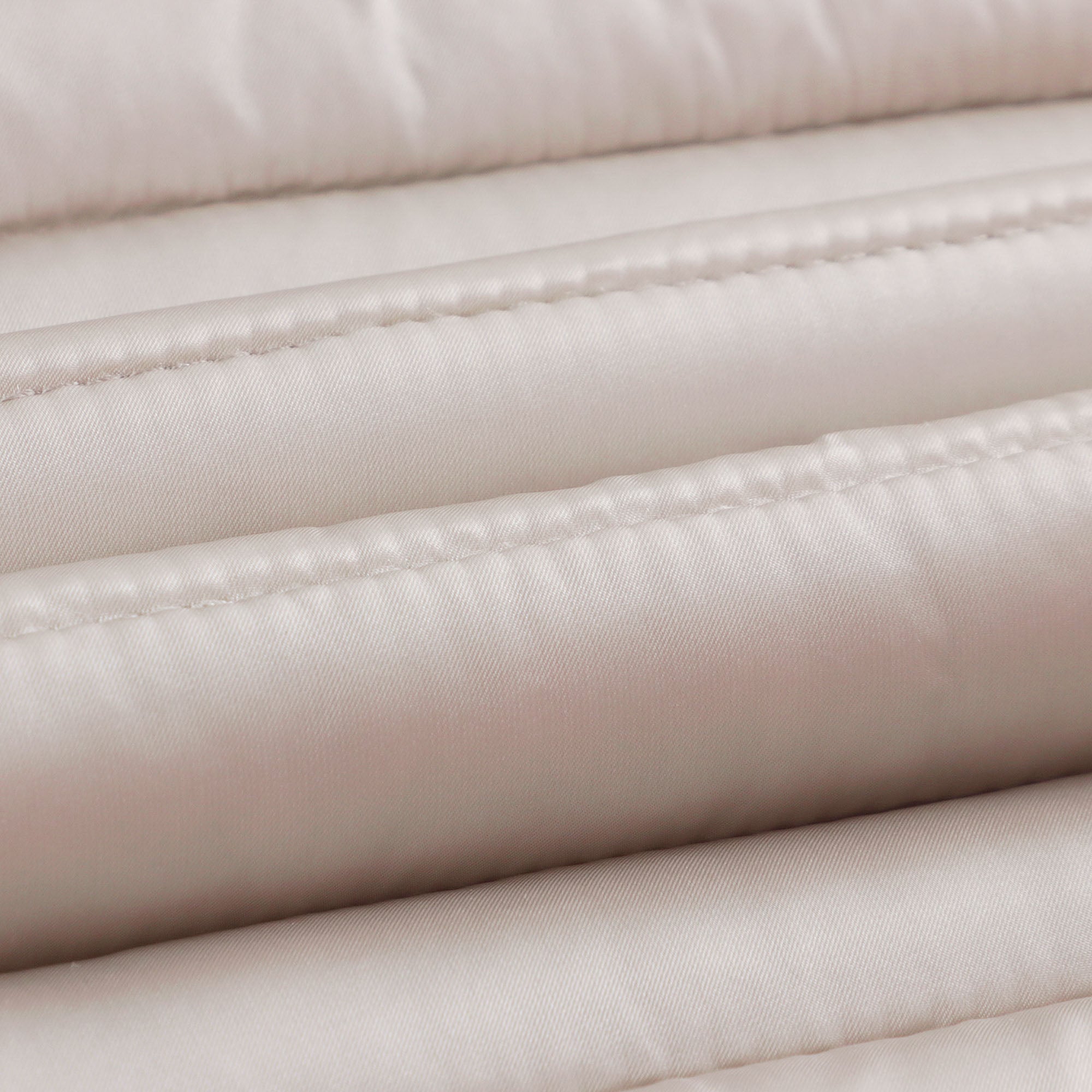 Boys & Girls Beige Hooded Padded Jacket