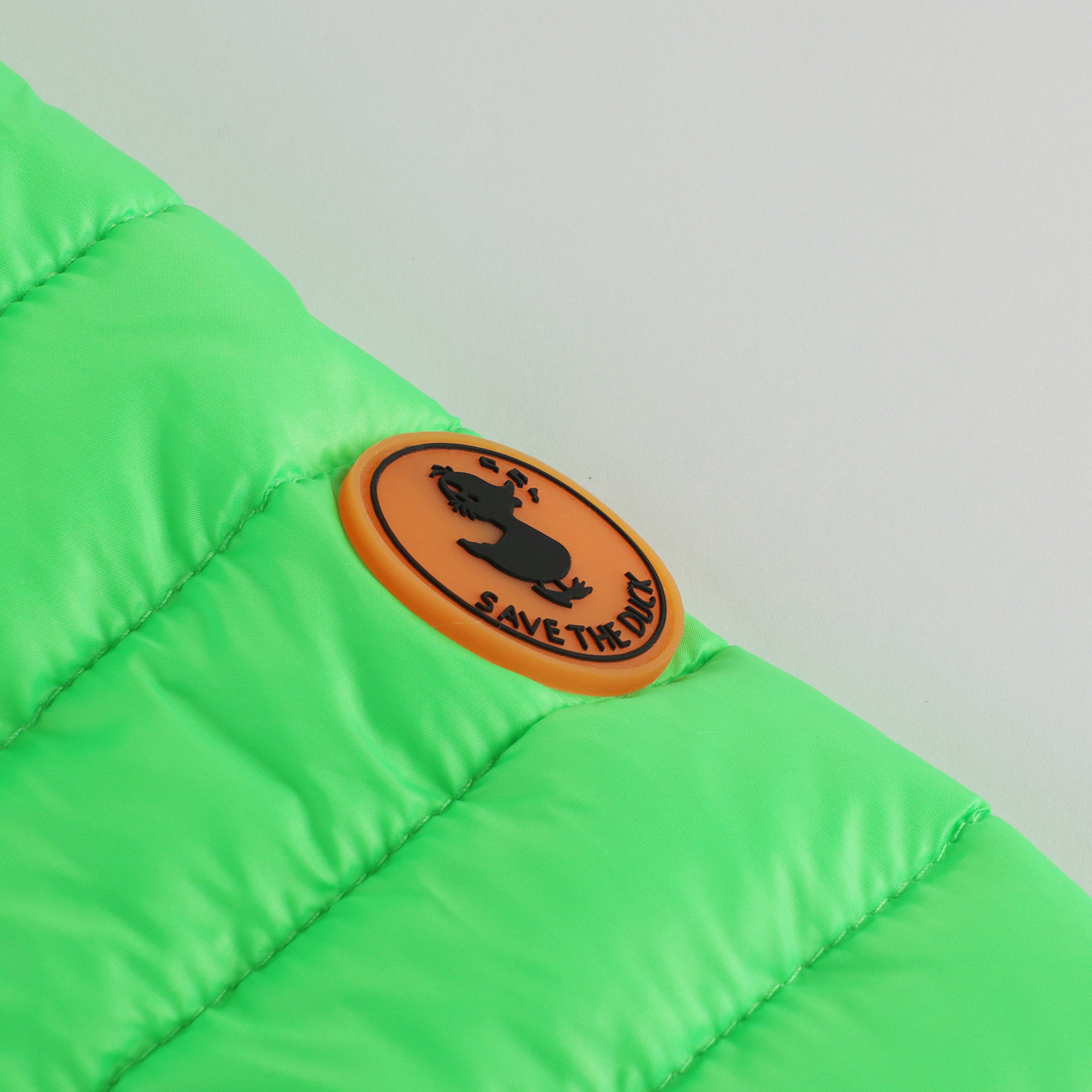 Boys & Girls Green Hooded Padded Jacket