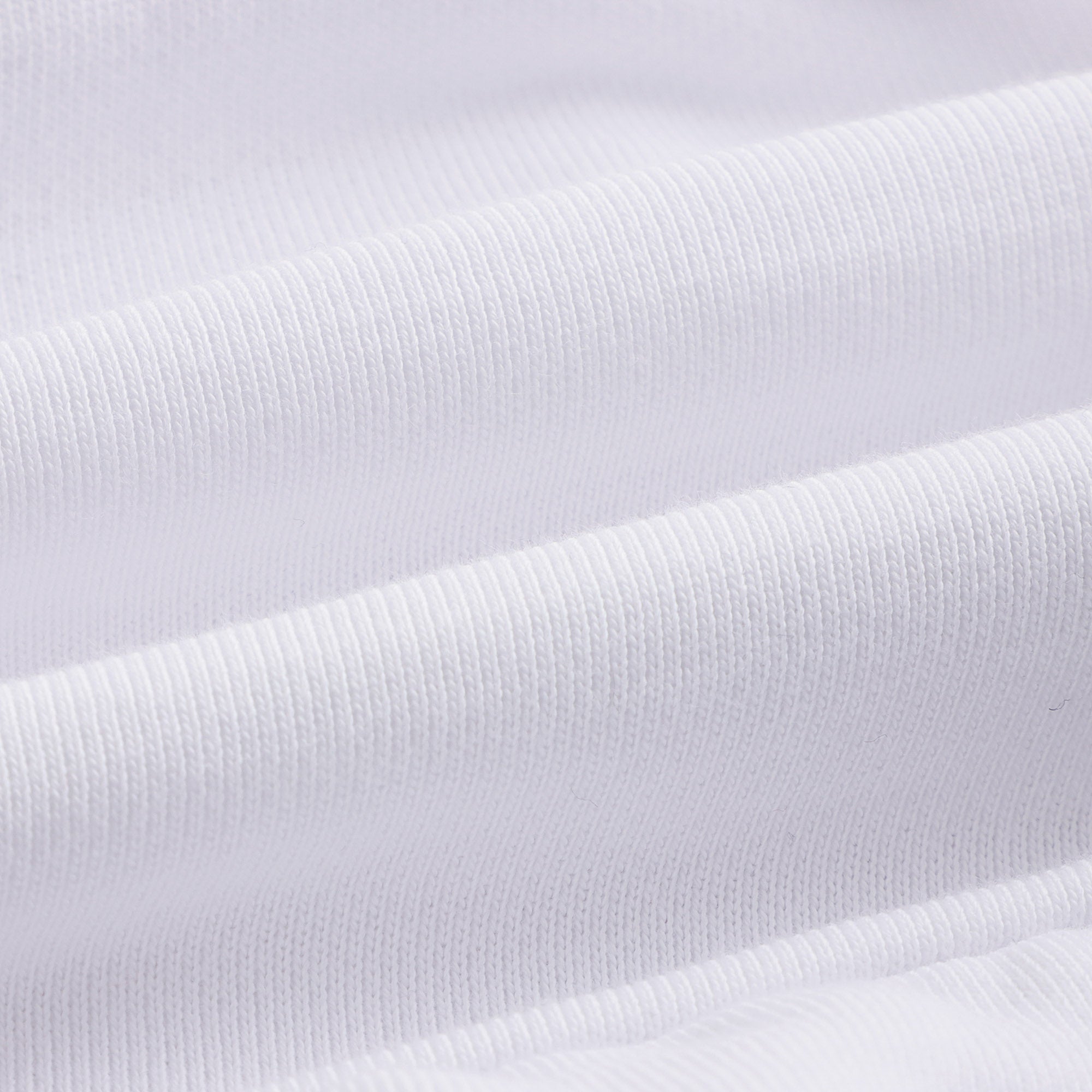 Girls White Cotton Shorts