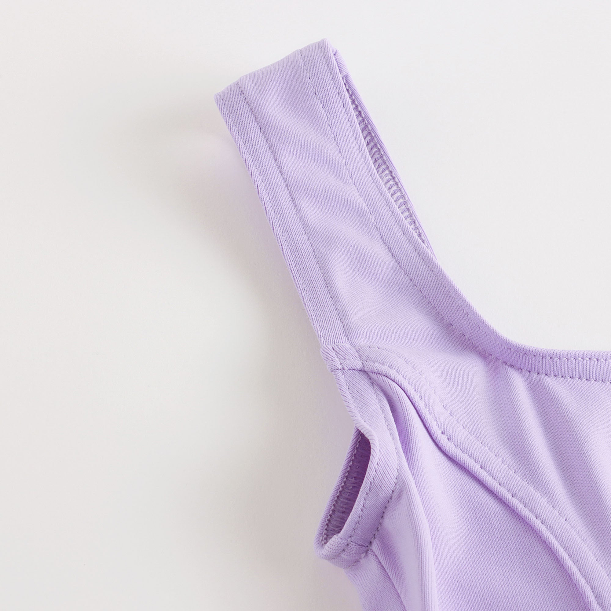 Girls Lilac Ballet Onesies