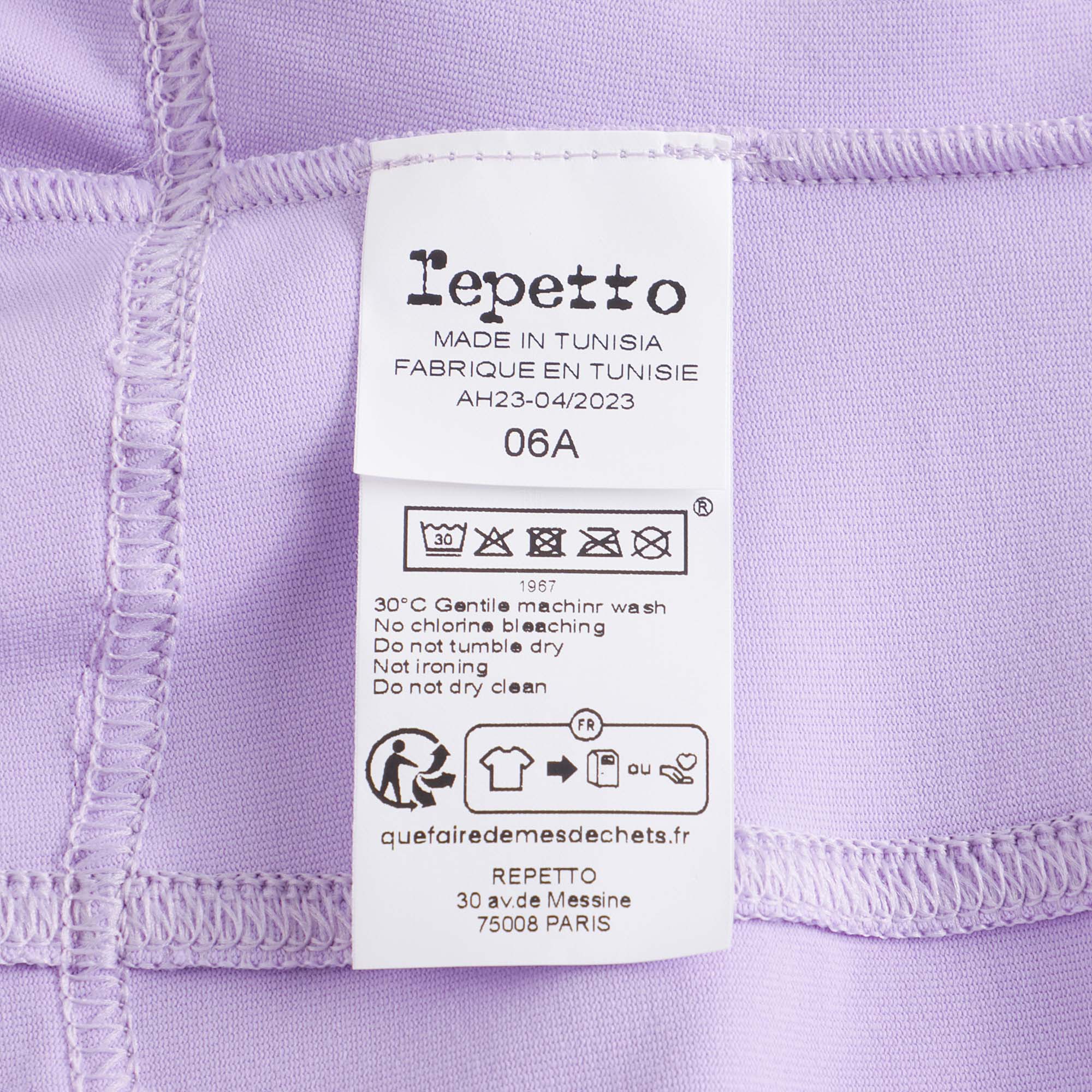 Girls Lilac Ballet Onesies