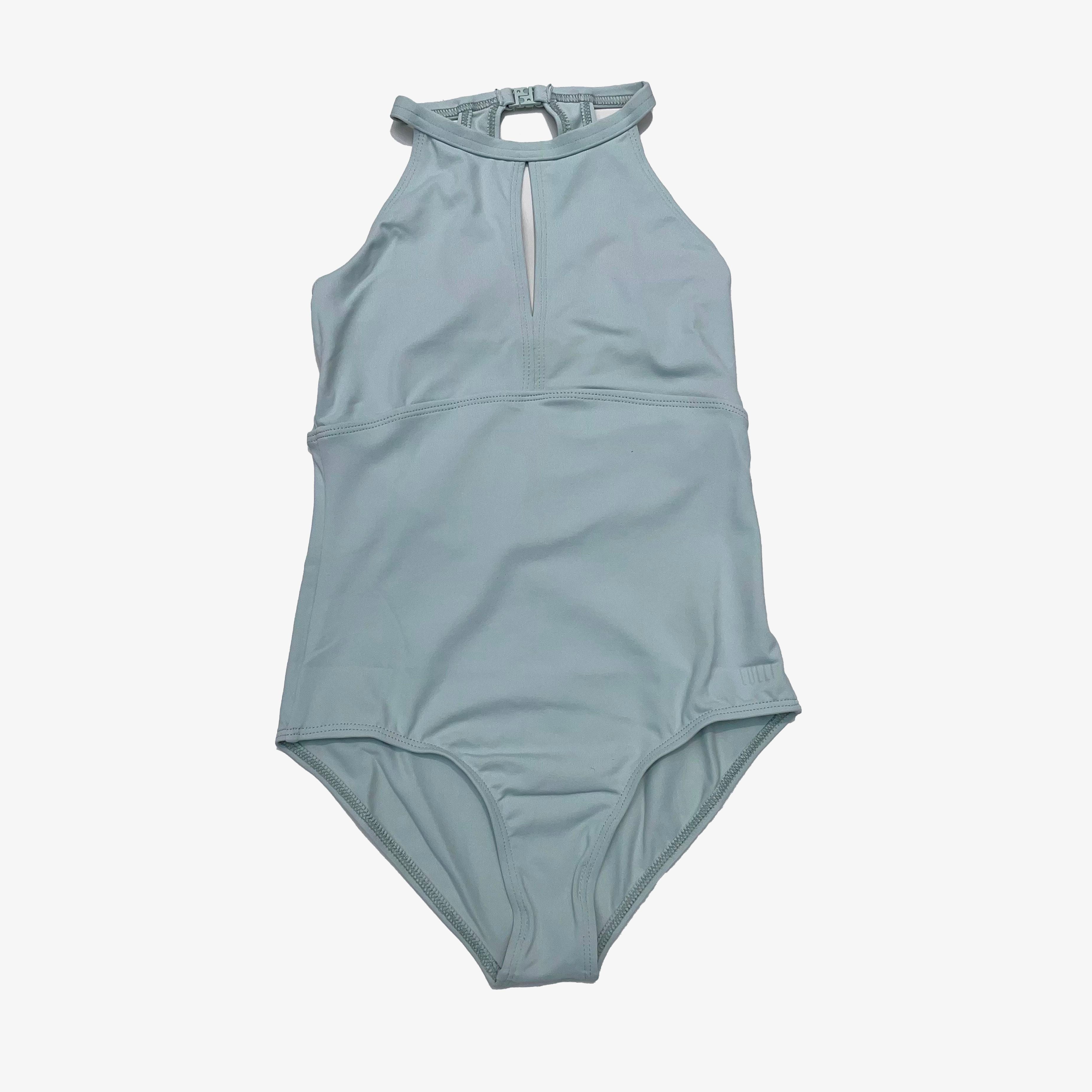 Girls Light Blue "Valentina" Ballet Onesies(LUB816/SURF SPRAY)