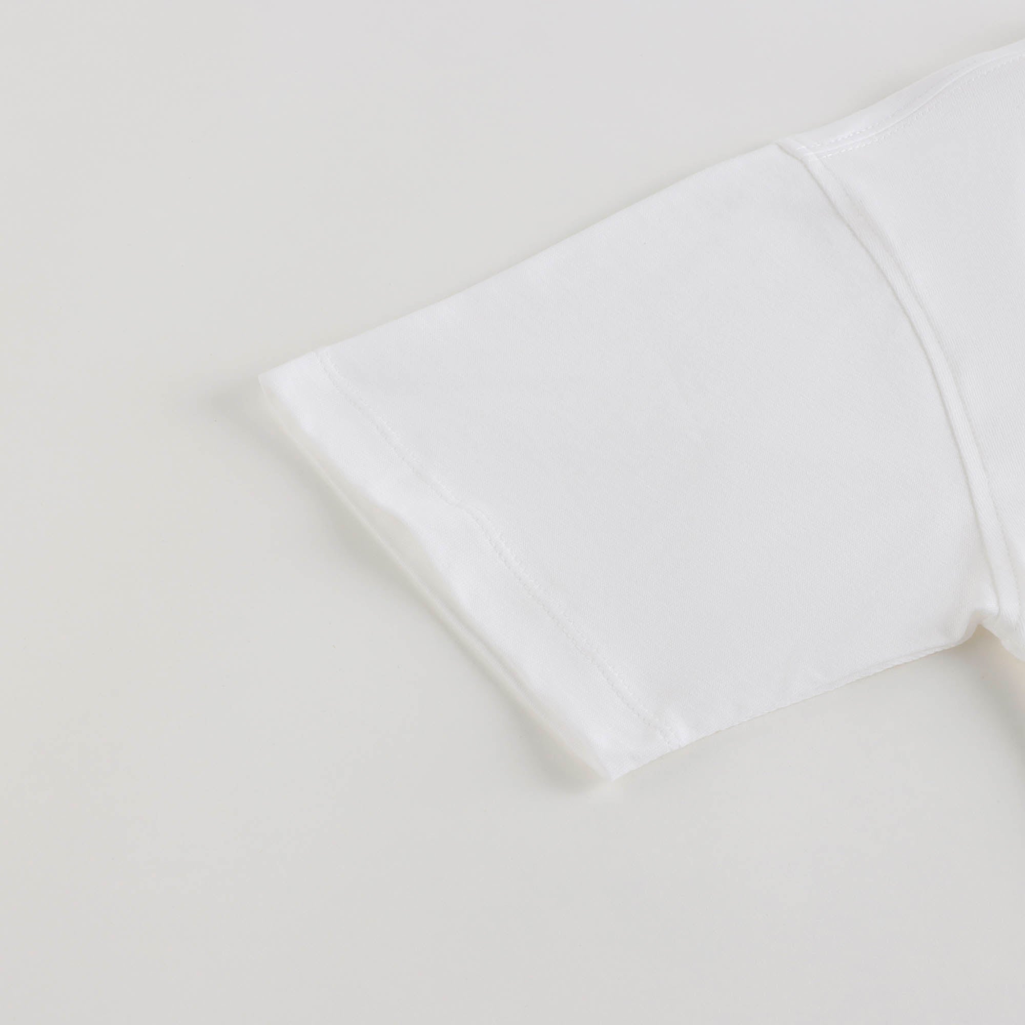 Boys & Girls White Printed Cotton T-Shirt