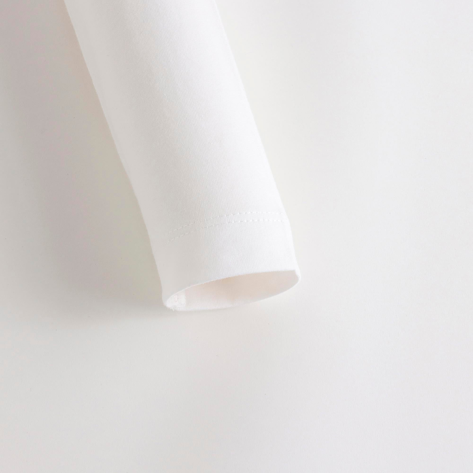 Boys & Girls White Logo Cotton T-Shirt