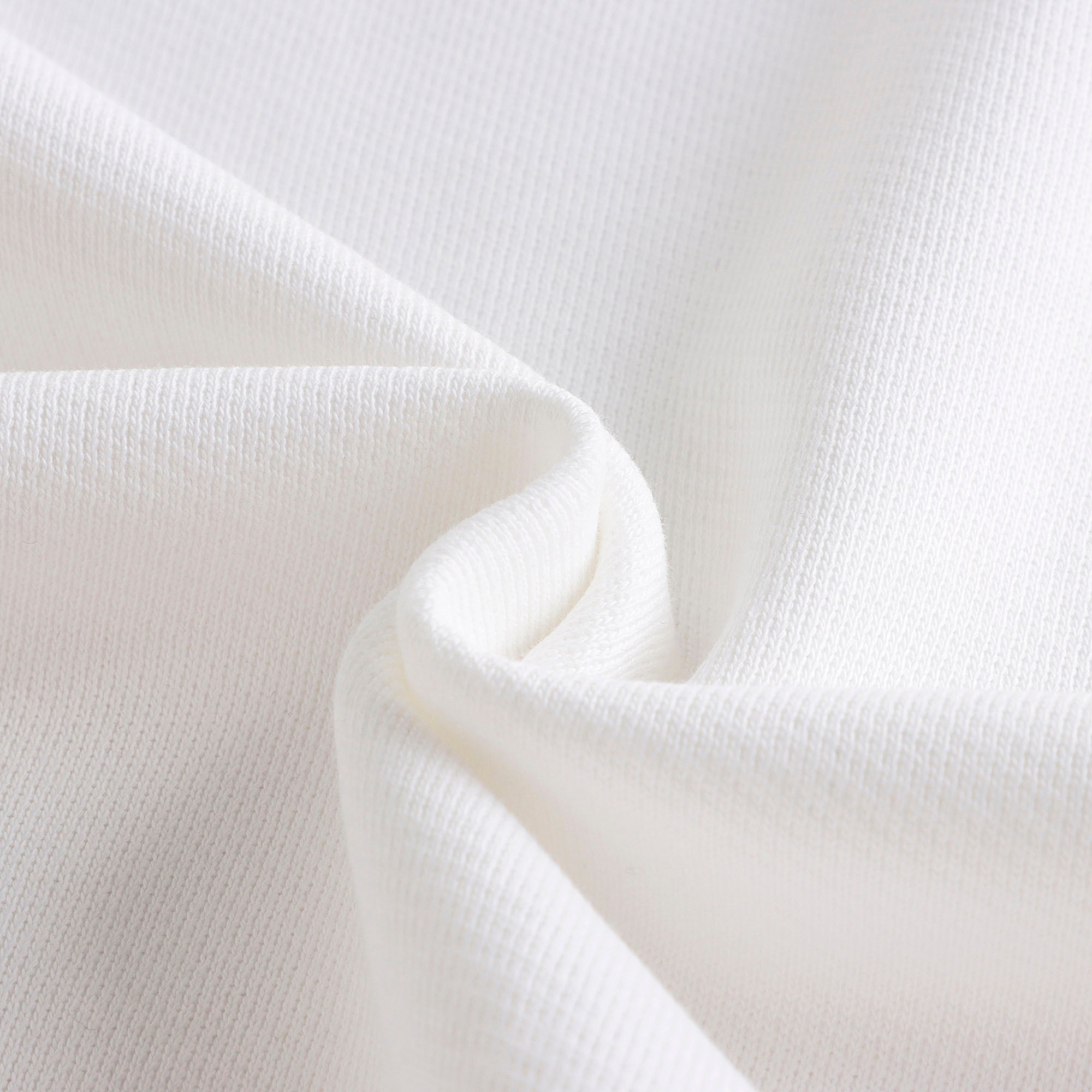 Boys & Girls White Logo Cotton Sweatshirt