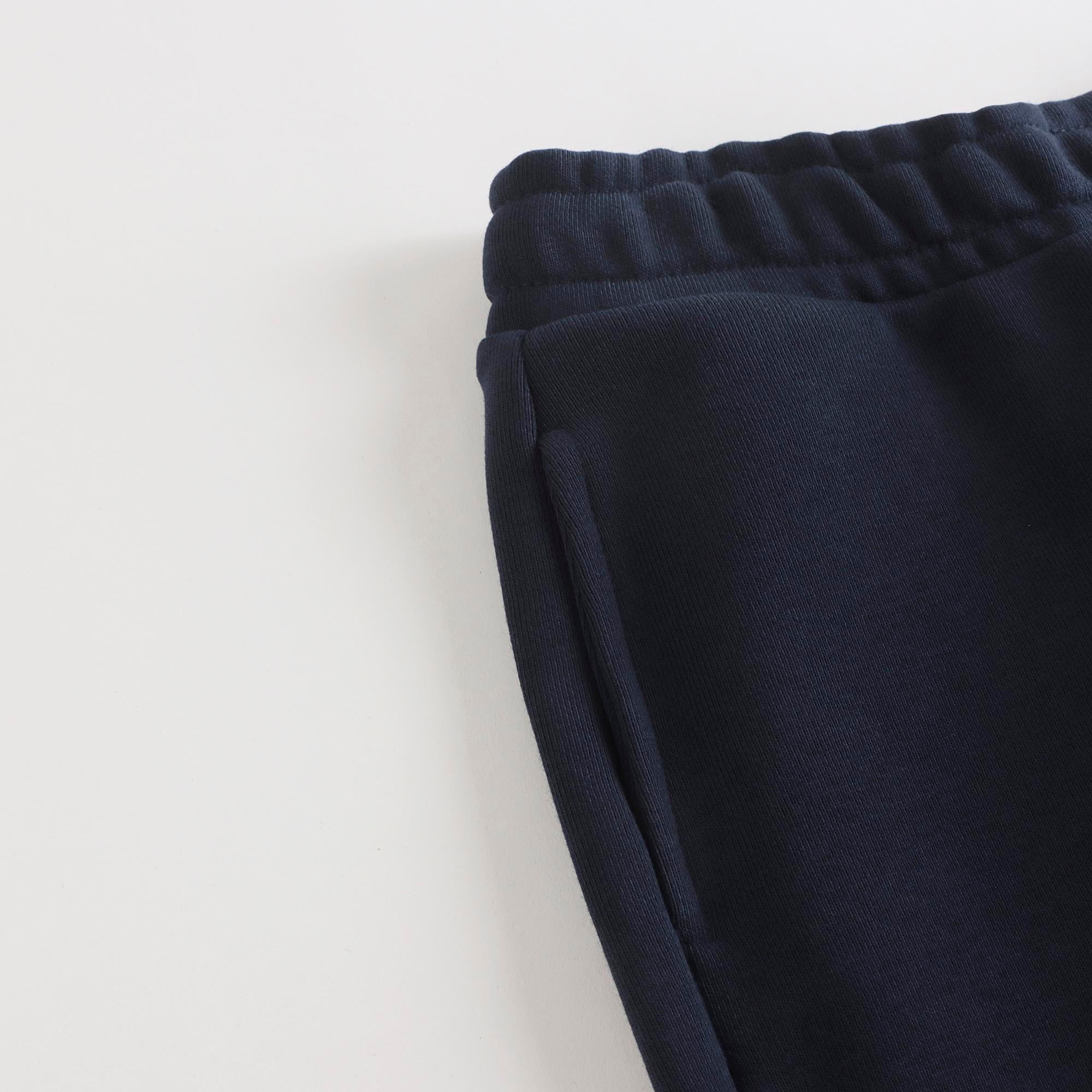 Boys Blue Logo Cotton Trousers