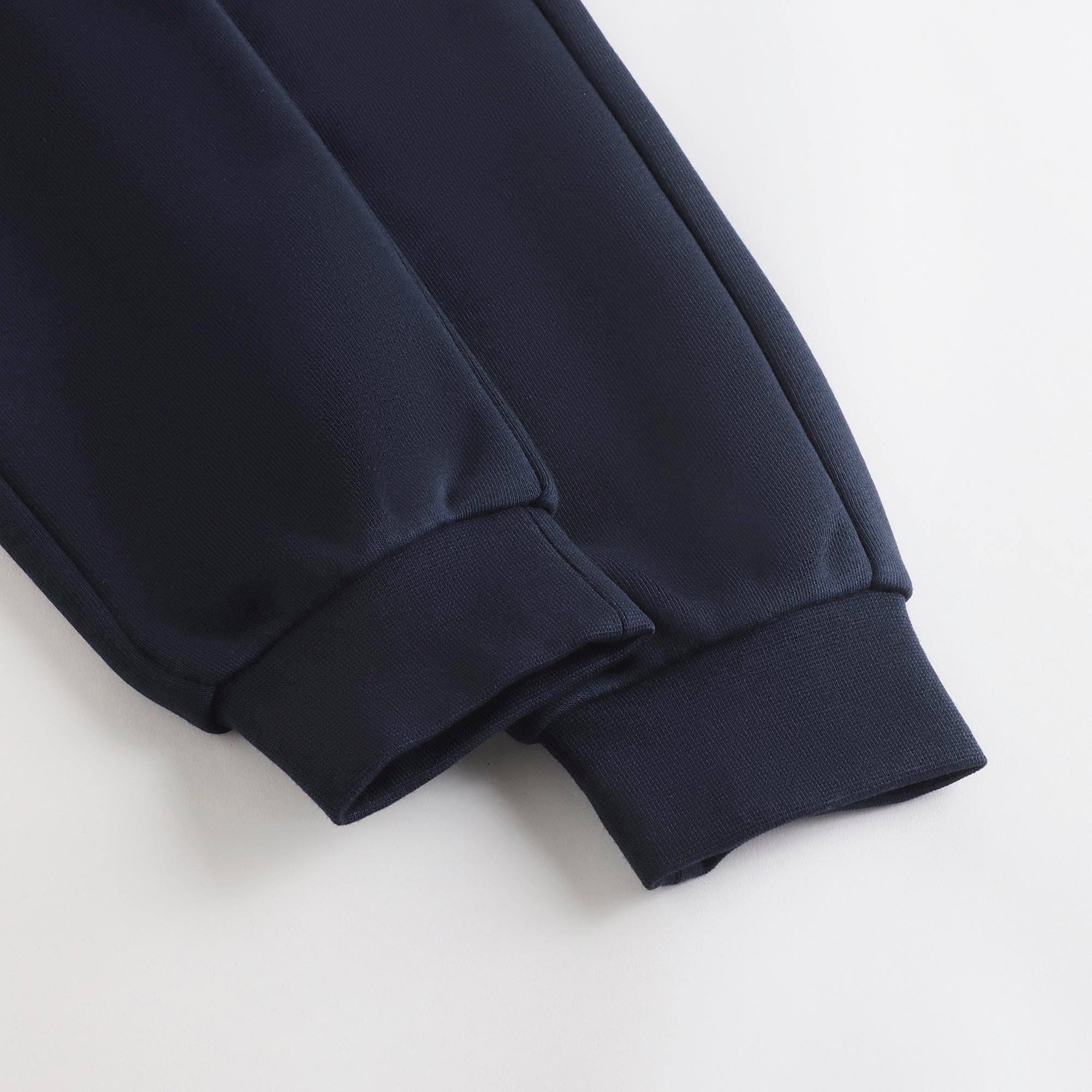 Boys Blue Logo Cotton Trousers