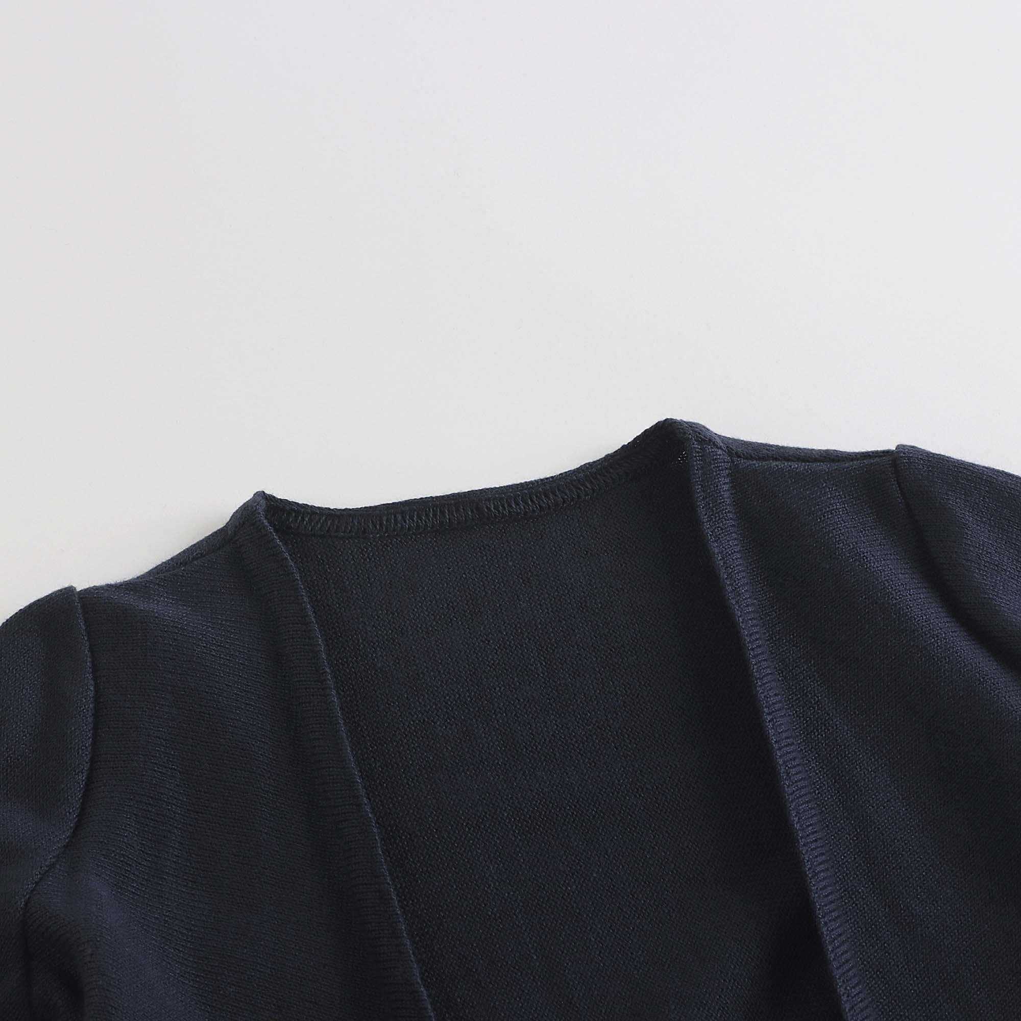 Girls Dark Blue Ballet Top(DE670/116)