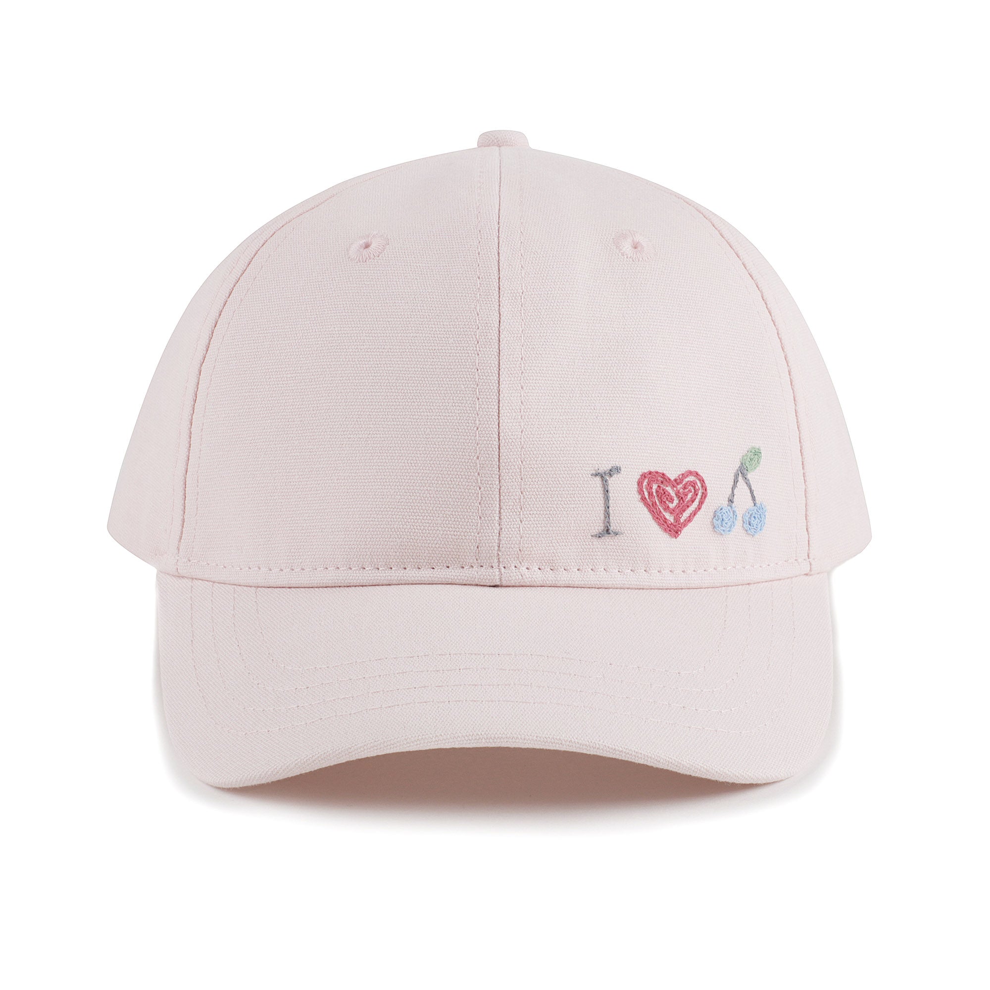 Girls Light Pink Baseball Cap