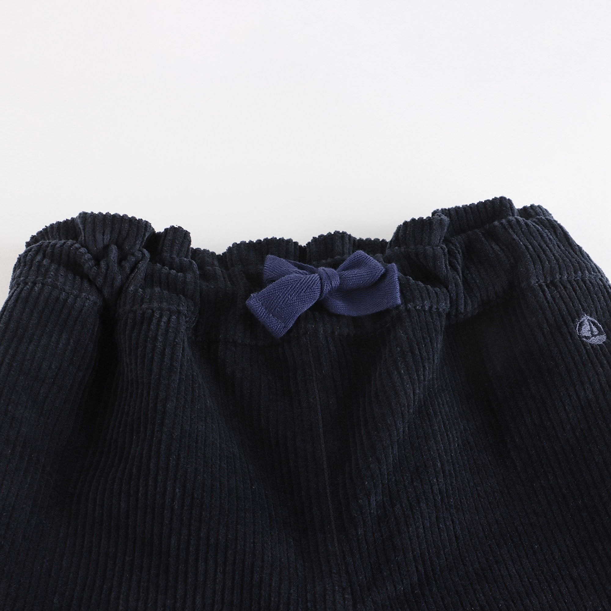 Girls Dark Navy Corduroy Shorts