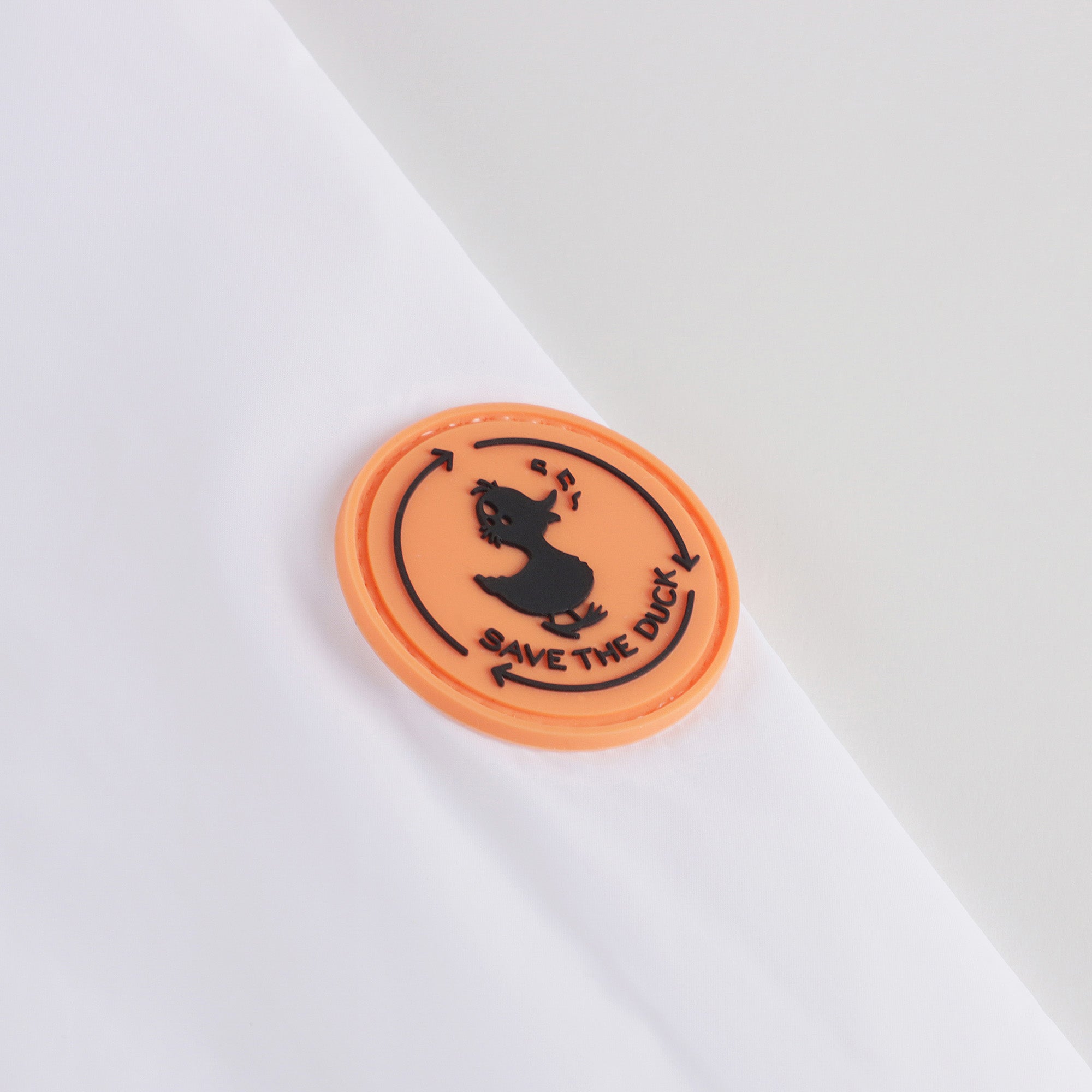 Boys & Girls White Zip-Up Jacket