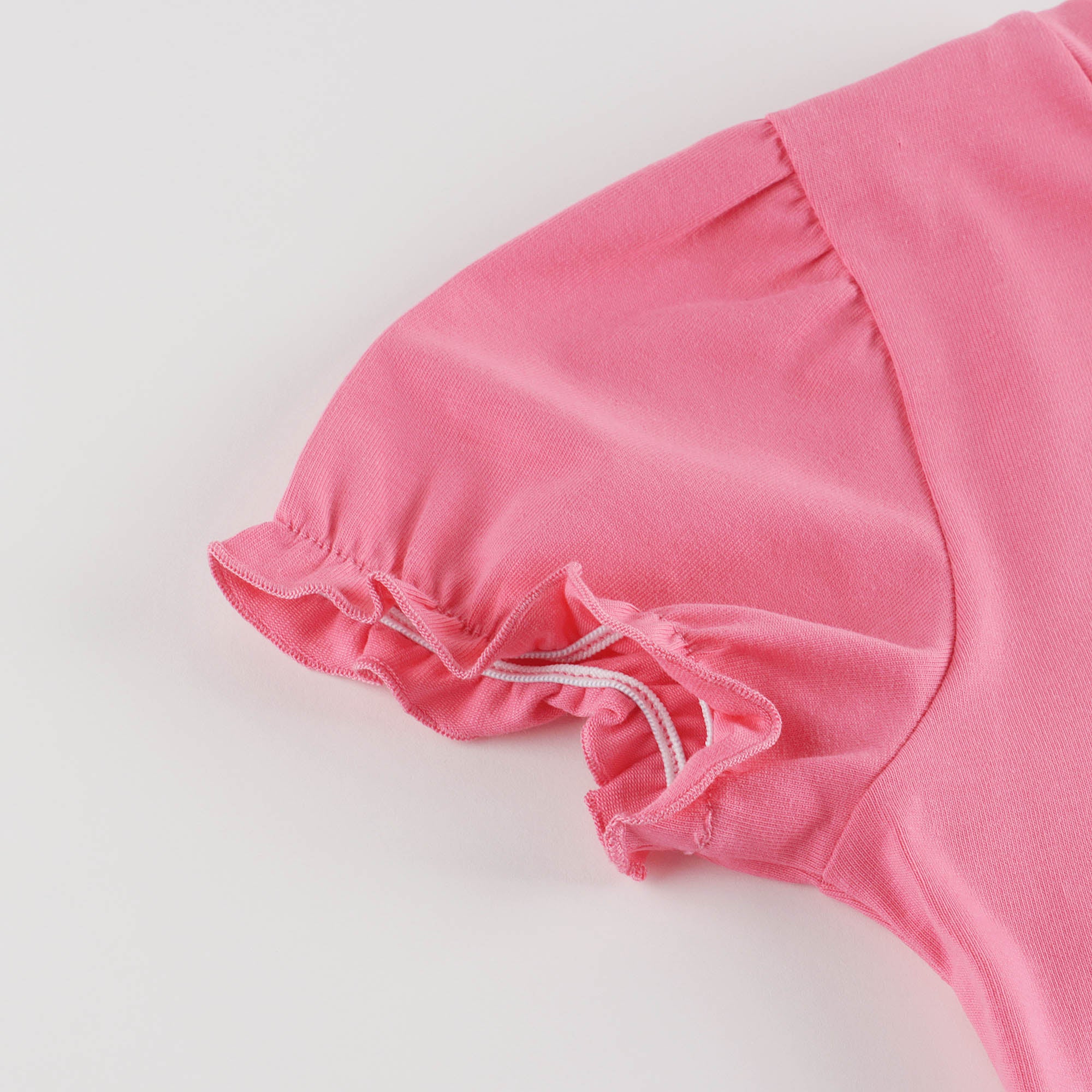 Girls Pink Logo Cotton T-Shirt