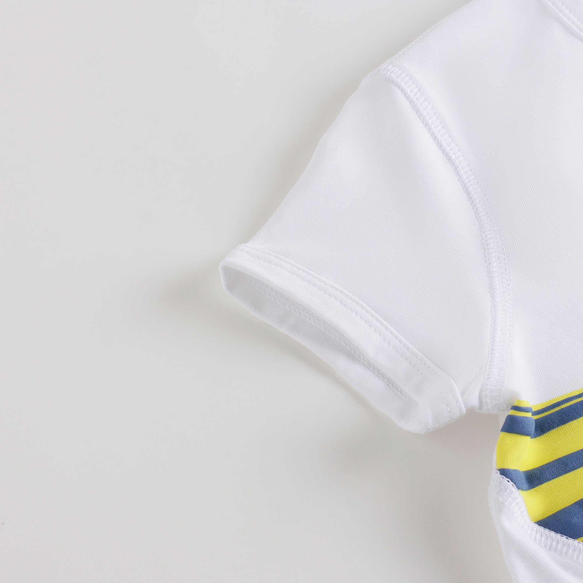 Girls White Logo Cotton T-Shirt