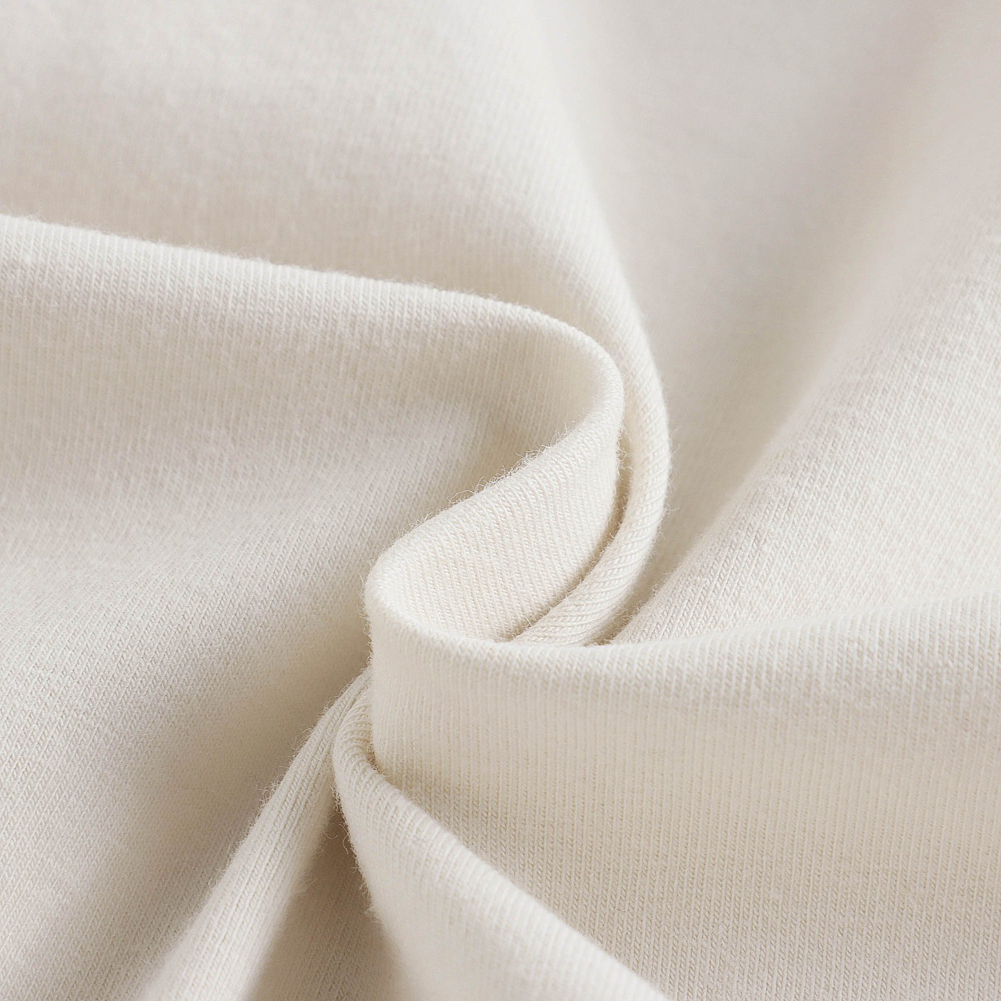 Girls Ivory Logo Cotton Dress