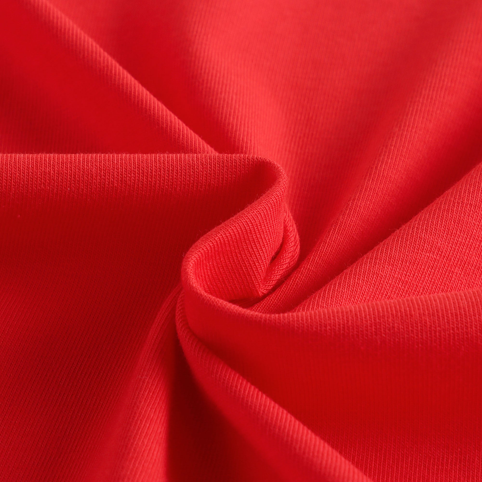 Girls Red Logo Cotton Dress