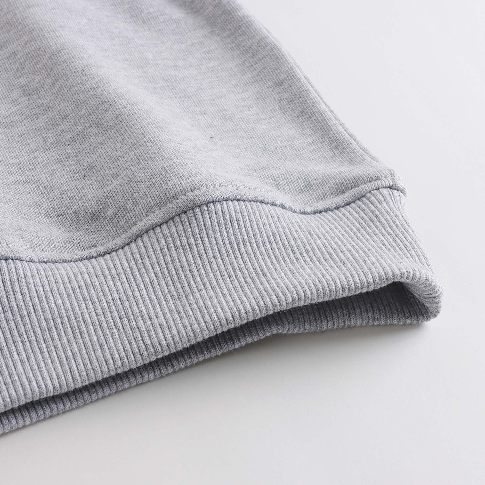 Boys & Girls Grey Logo Cotton Sweatshirt