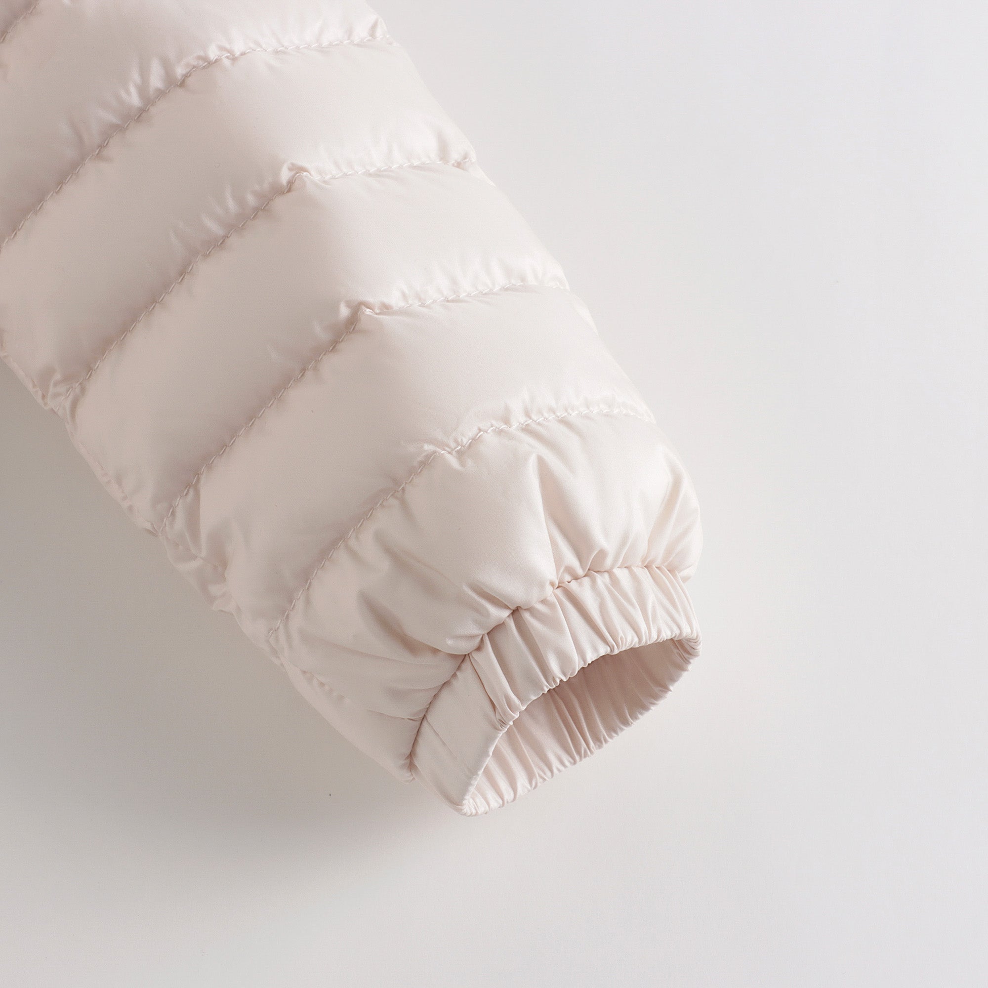 Baby Girls Light Pink "LANS" Padded Down Jacket